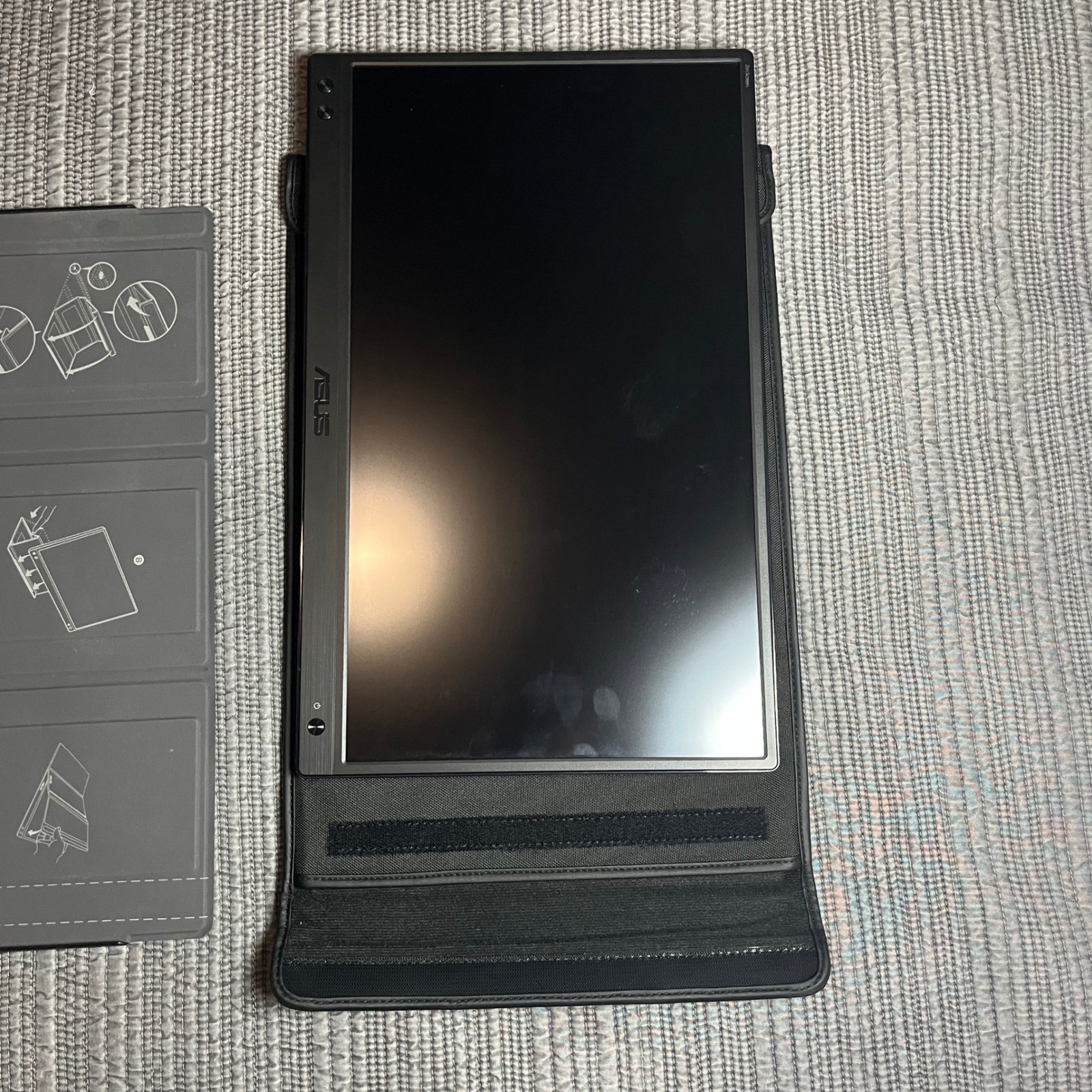 ASUS ZenScreen MB166C 15.6″ Portable USB-C Monitor FHD IPS Anti-Glare With Case