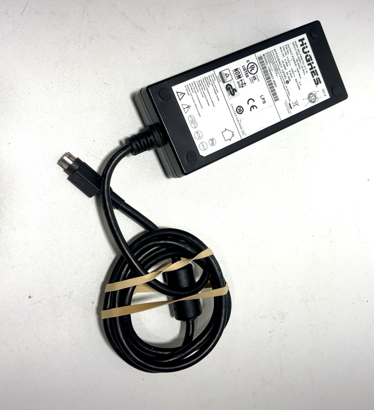 Hughes 75W Power Supply Adapter PSM75U-217-R 1504941-0001 12V 48V