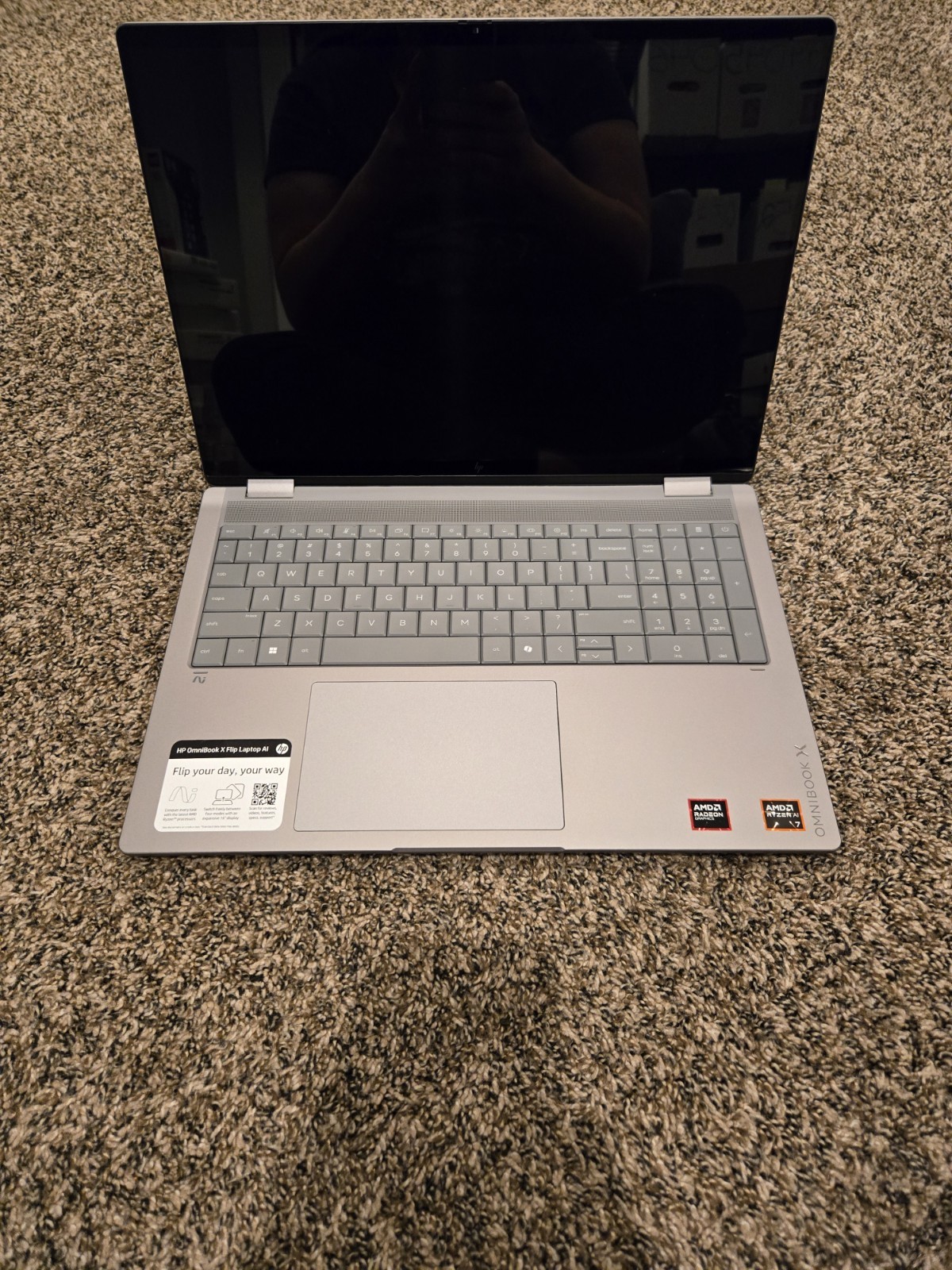HP OmniBook X Flip 16-ar0033dx 16″ 2K Touch AMD Ryzen AI 7 445 16GB 1TB SSD W11H