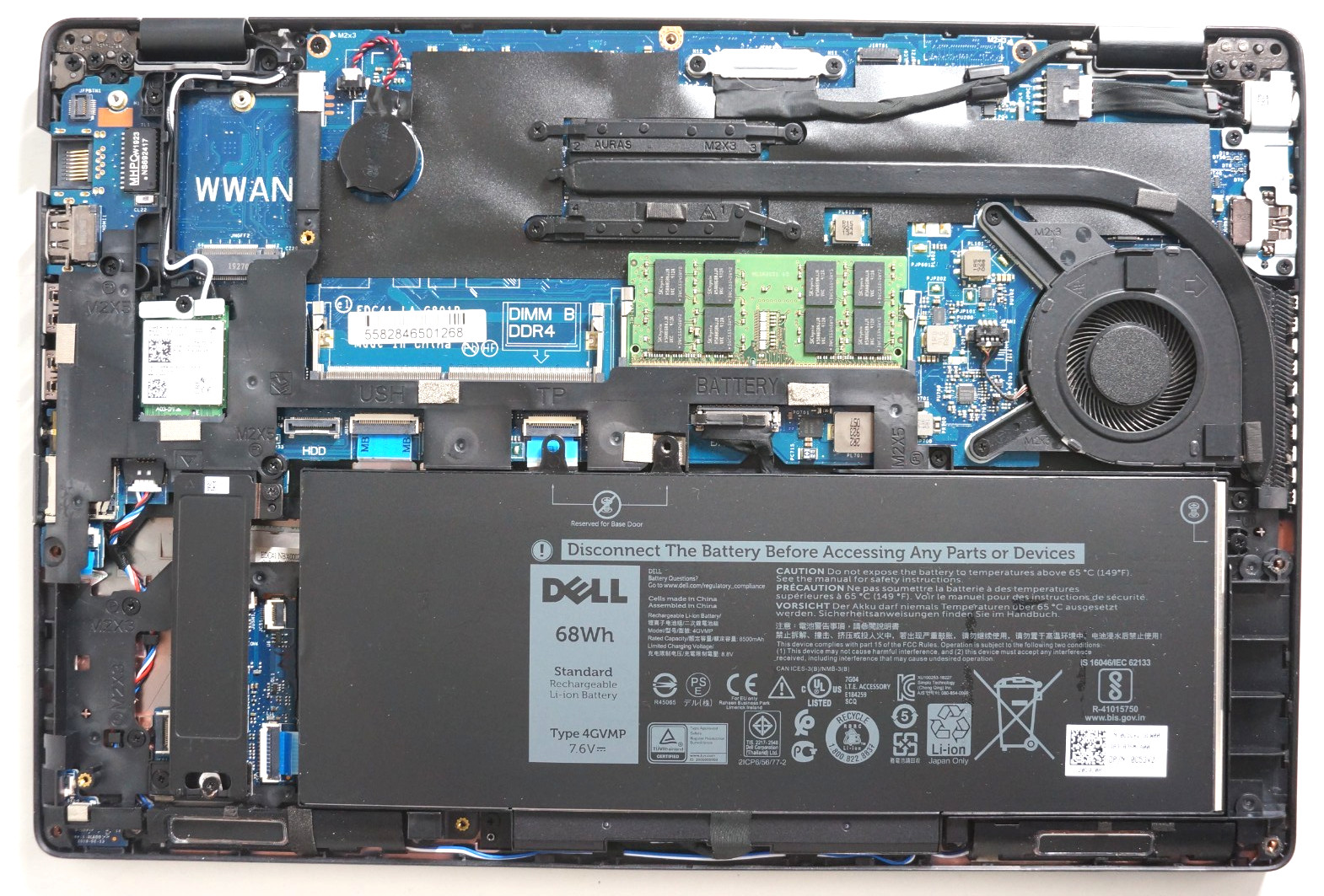 Dell Latitude 5400 – Intel Core i5-8365U @1.60GHz 16GB RAM – No HD/No OS