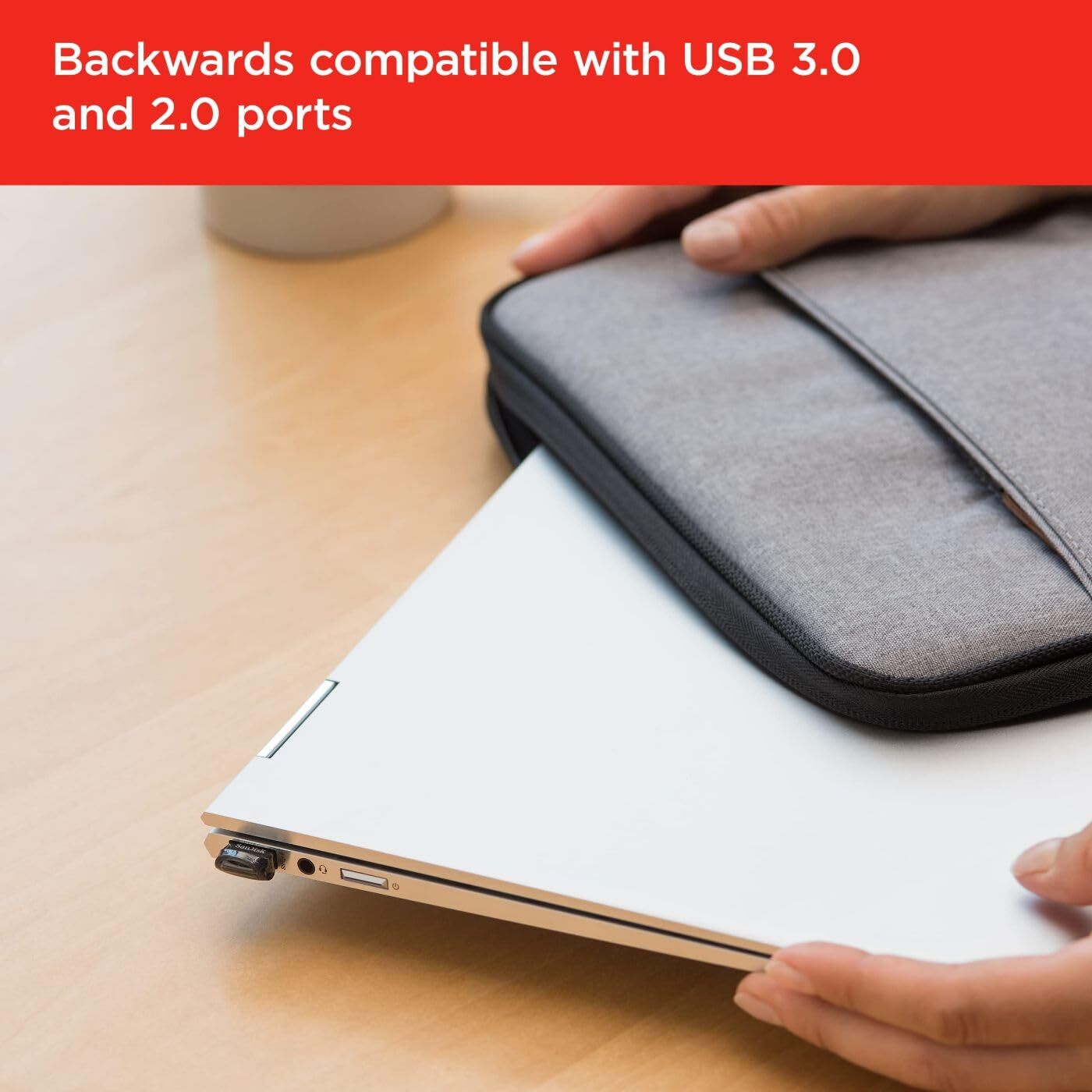 SanDisk Ultra Fit 512GB USB 3.2 Flash Drive Compact High Speed Storage