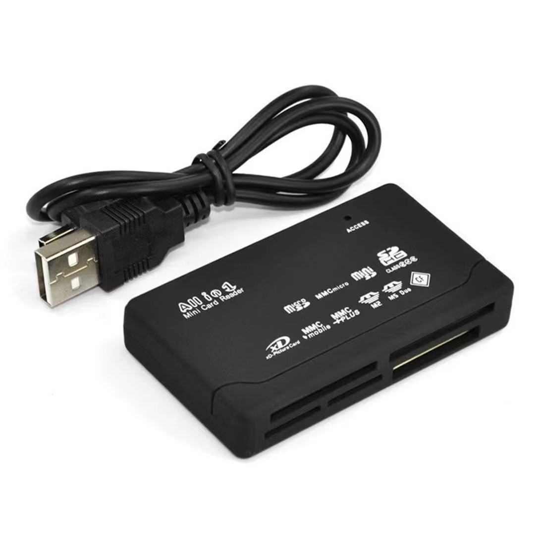 Lecteur De Carte Mémoire Tout-En-Un Lecteur De Carte Externe USB SD SDHC Mini Mi