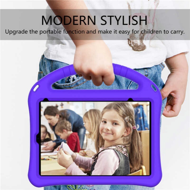 Fr iPad Mini A17 Pro 7th Gen 2024 8.3″ Kids Shockproof EVA Case Handle Cover