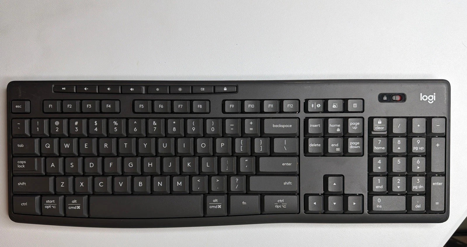 Logitech MK370 Keyboard for Business Bluetooth Wireless keyboard No Dongle EUC