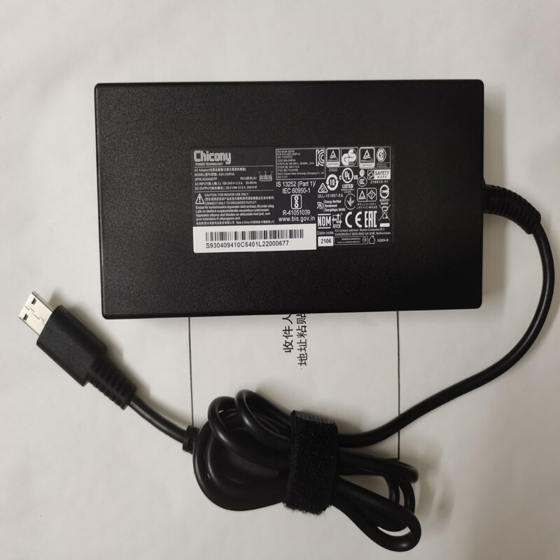 Original Chicony 20V 12A 240W A20-240P2A AC Adapter For MSI WE76 11UK RTXA3000