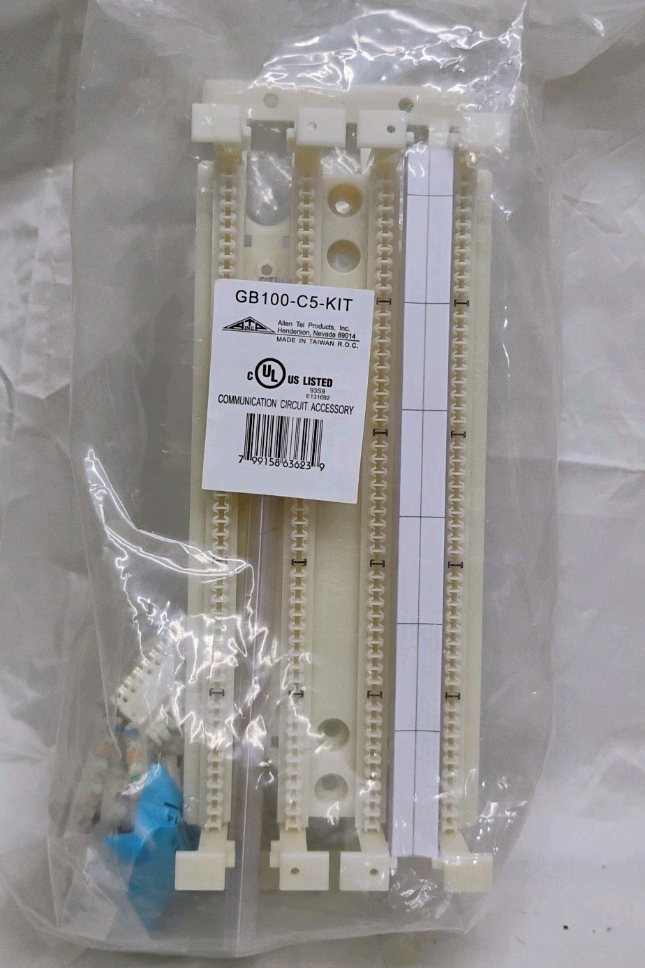Allen Tel GB100-C5-KIT Cat 5e 110 Cross Connect Kit-100 Pair. New
