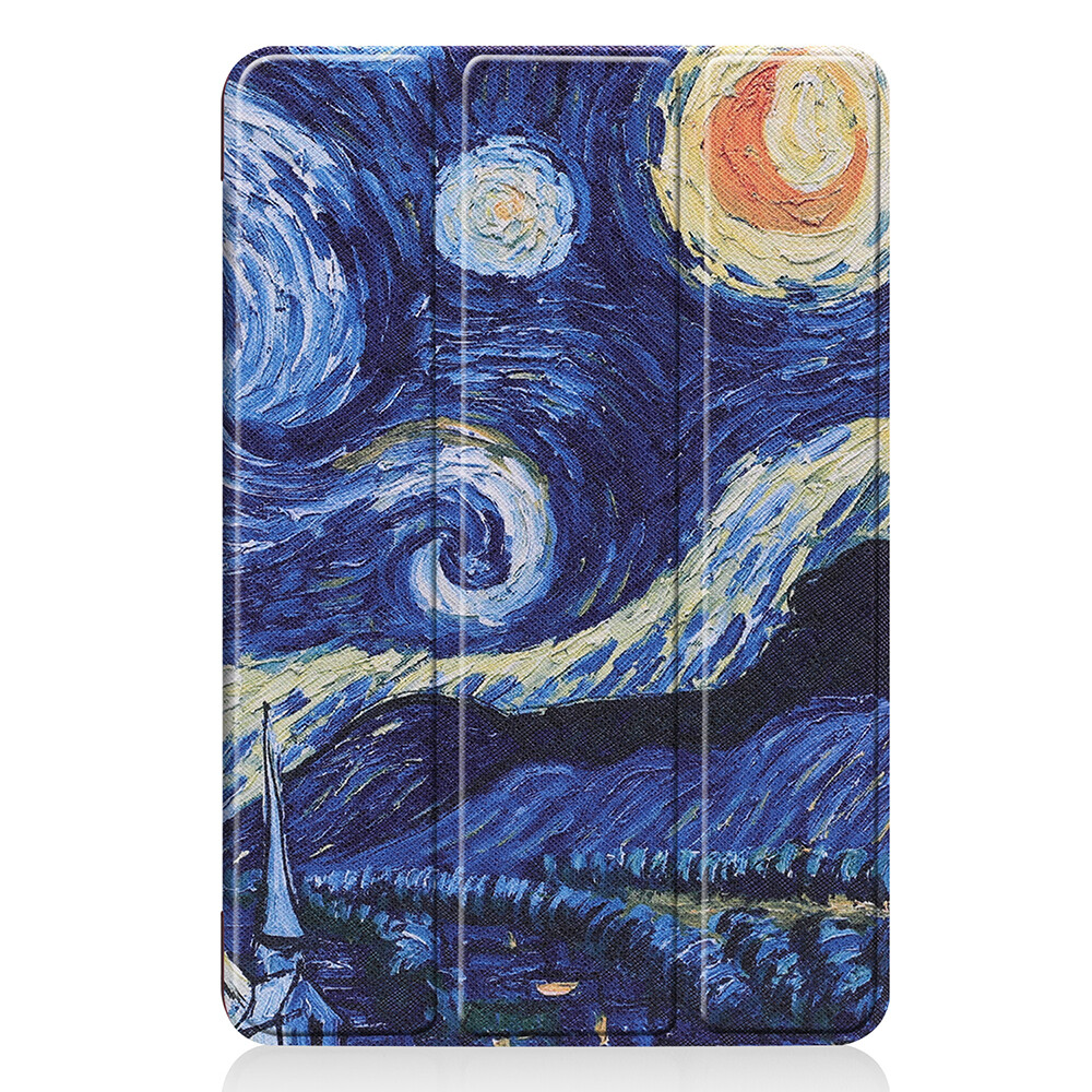 For iPad 9th 8th 7th Generation 10.2 inch Graffiti Leather Flip Stand Case Cover