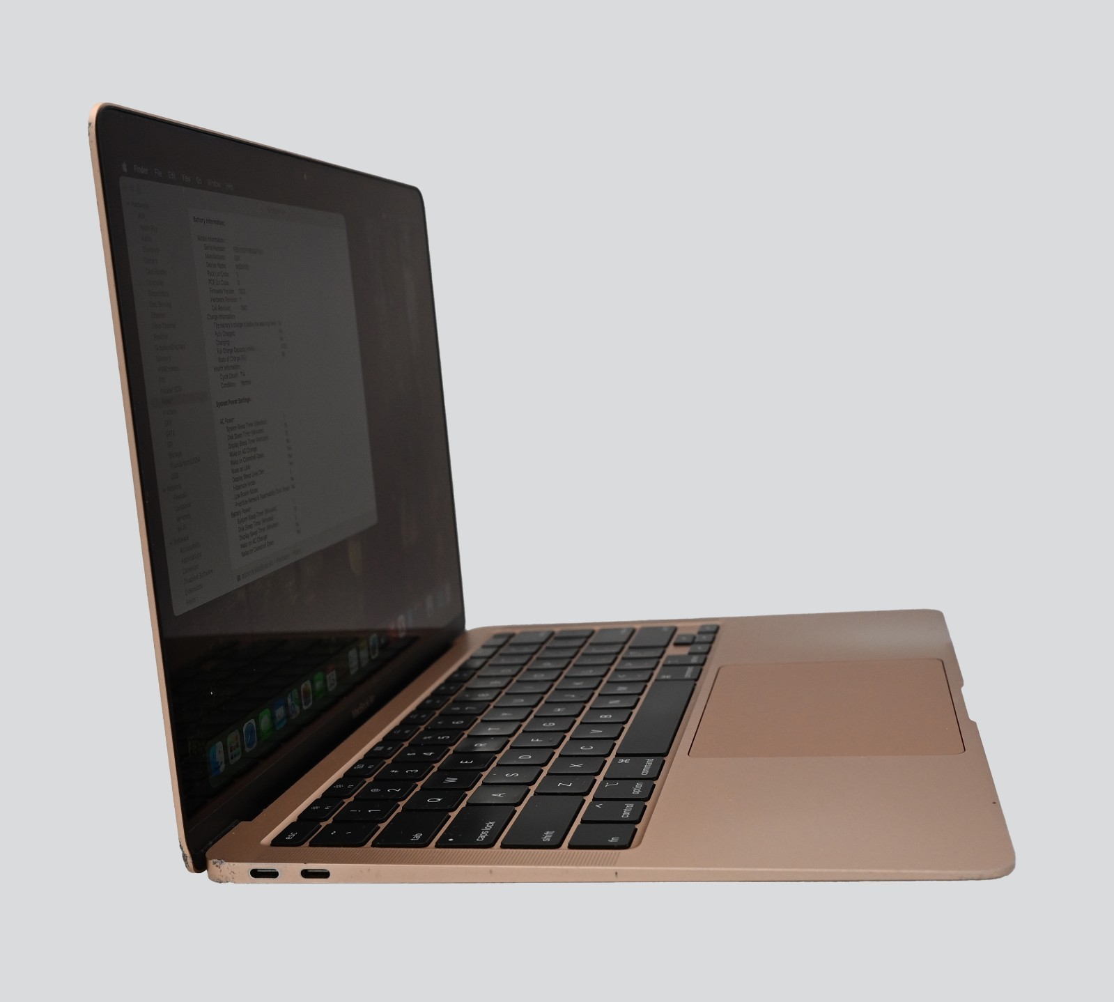 2020 Apple MacBook Air 11″ A2179 i3-1000NG4 1.1GHz 8GB RAM 256GB SSD