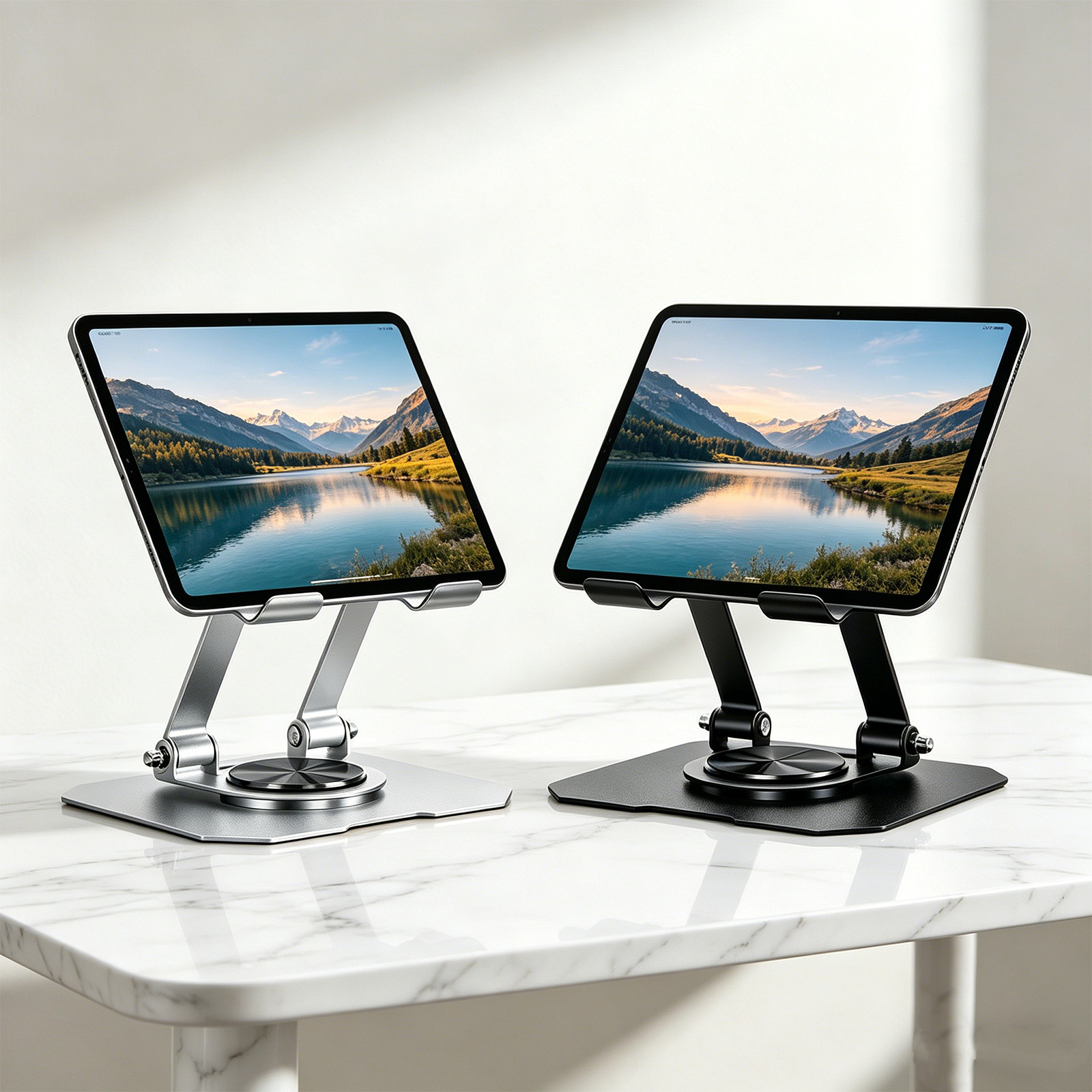 New Universal 360° Adjustable Desk Tabletop Tablet Stand Foldable for Phone iPad