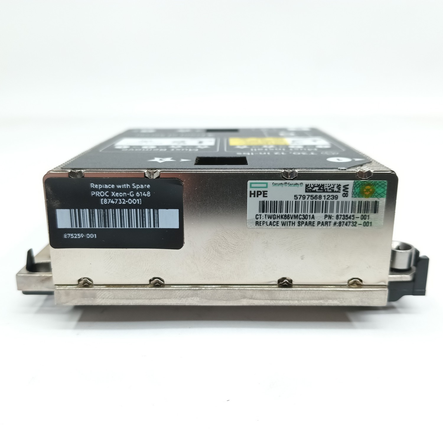Intel Xeon Gold 6148 Server CPU SR3B6 2.40GHz w/ Heatsink – 865311-001