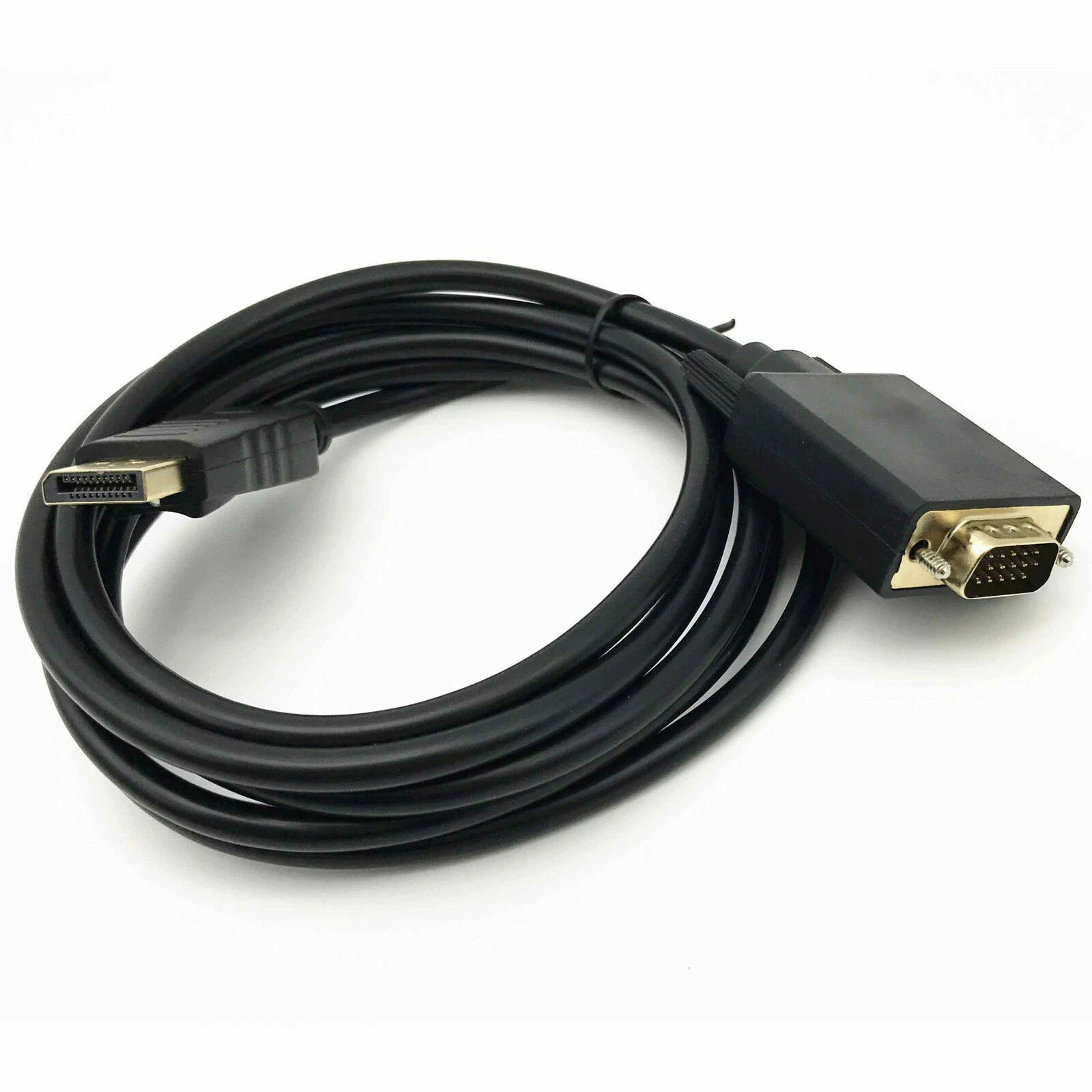 1/2 Pack DisplayPort to VGA Cable, Display Port DP to VGA Adapter Cord M to M HD