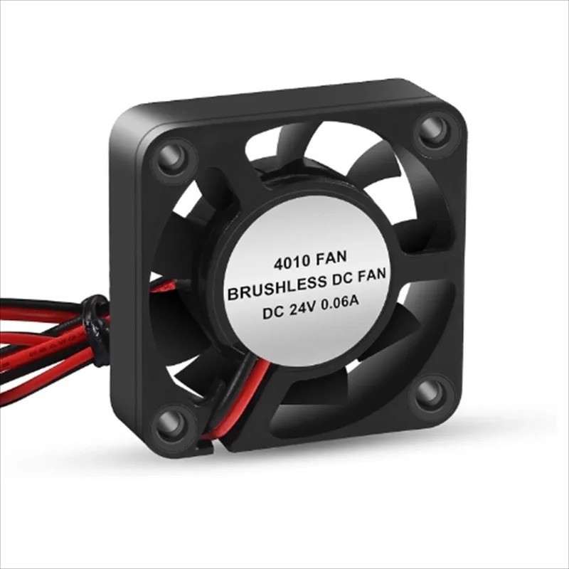 4Pcs 4010 3D Printer Cooling Fan Blower 40x40x10mm 12V 24V Hydraulic Brushless