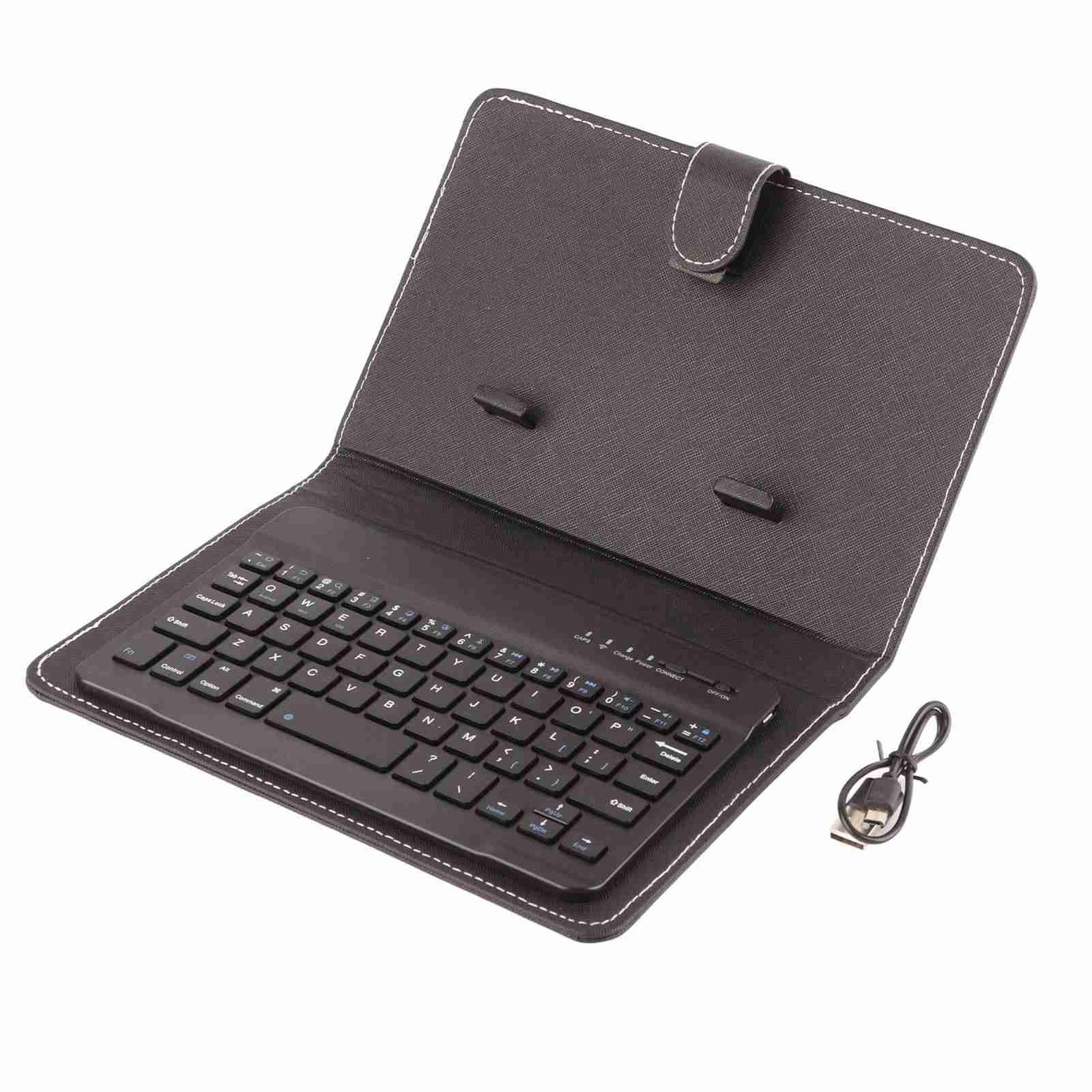 Universal 2-in-1 Keyboard Case for 4.5-6.8″ Phones with Stand & Protective Cover