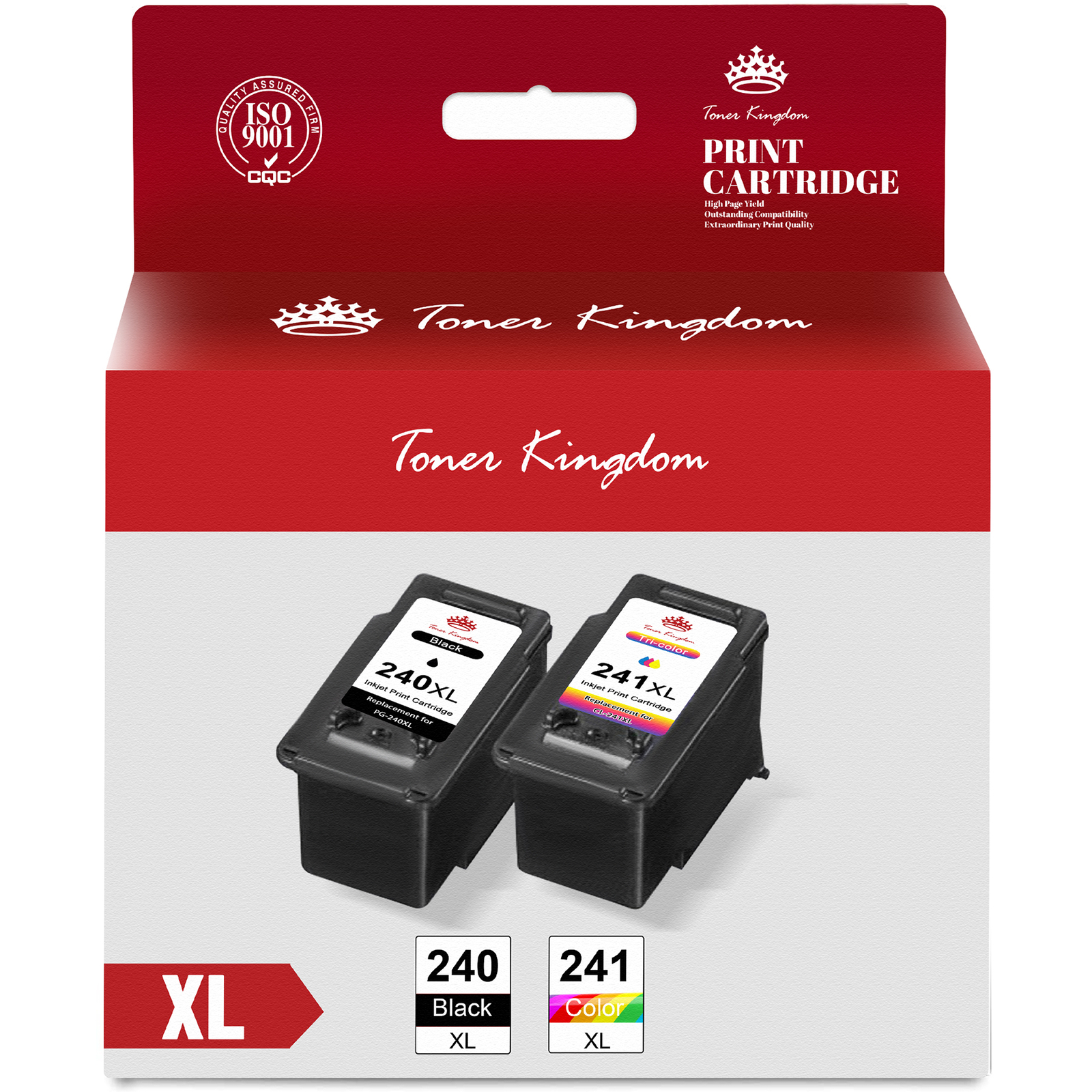 PG-240XL CL-241XL Black Tri-Color Ink Cartridge for Canon PIXMA MG3620 printer