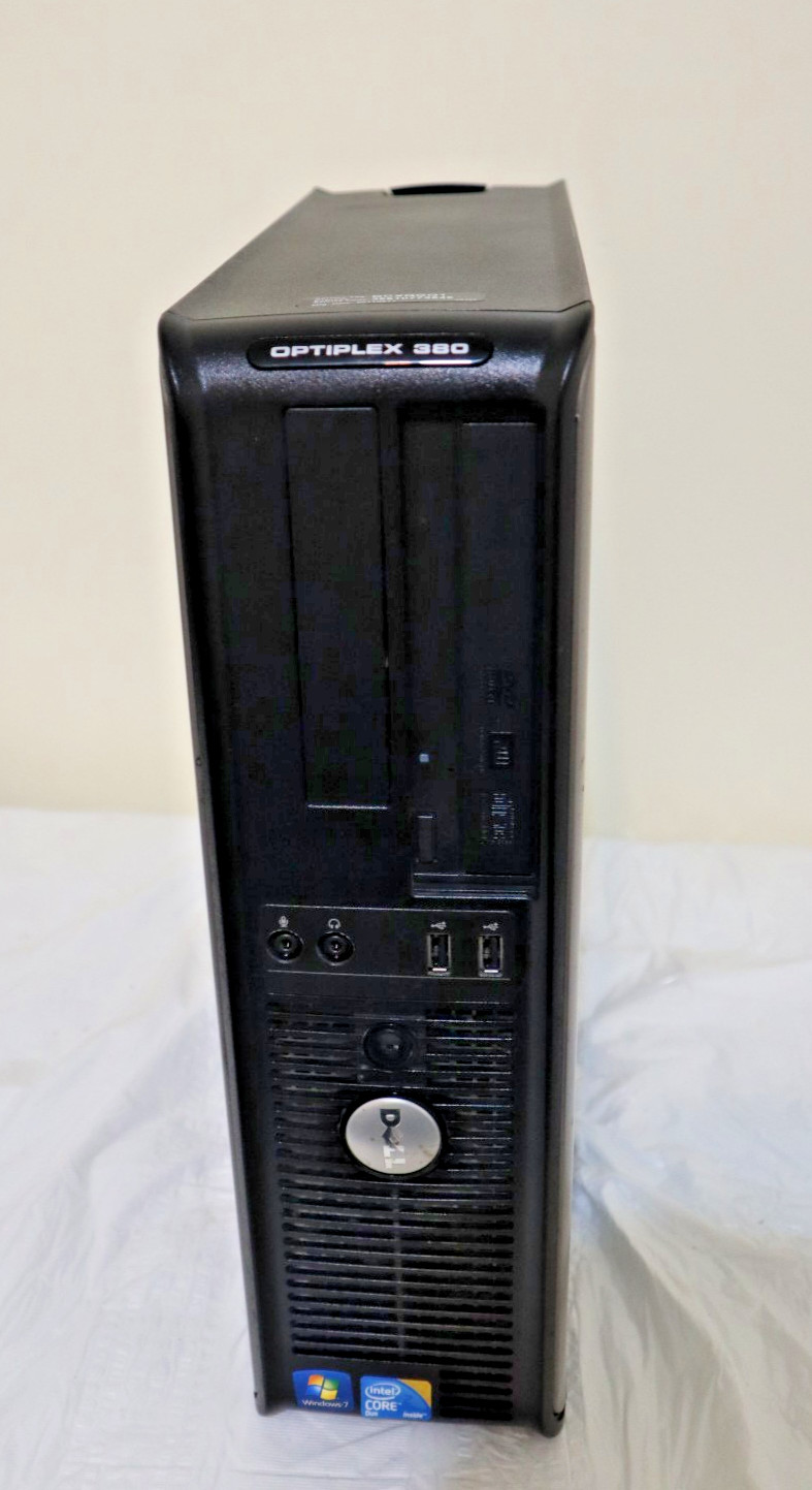 Dell OptiPlex 380 Intel Core 2 Duo E7500 2.93GHz 250GB 4.0GB Ram 500GB HD Win 10
