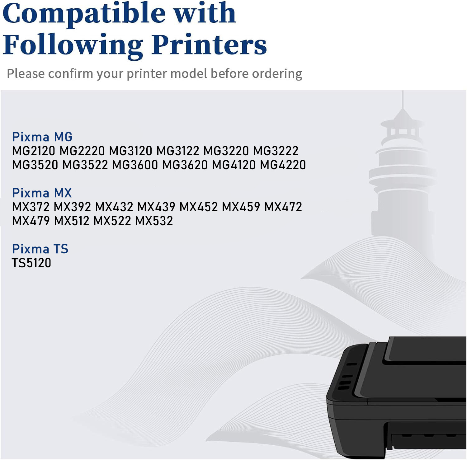 PG- 240 XL CL-241 XL Black Color Ink Cartridge for Canon Pixma MG3620 MG3520 lot