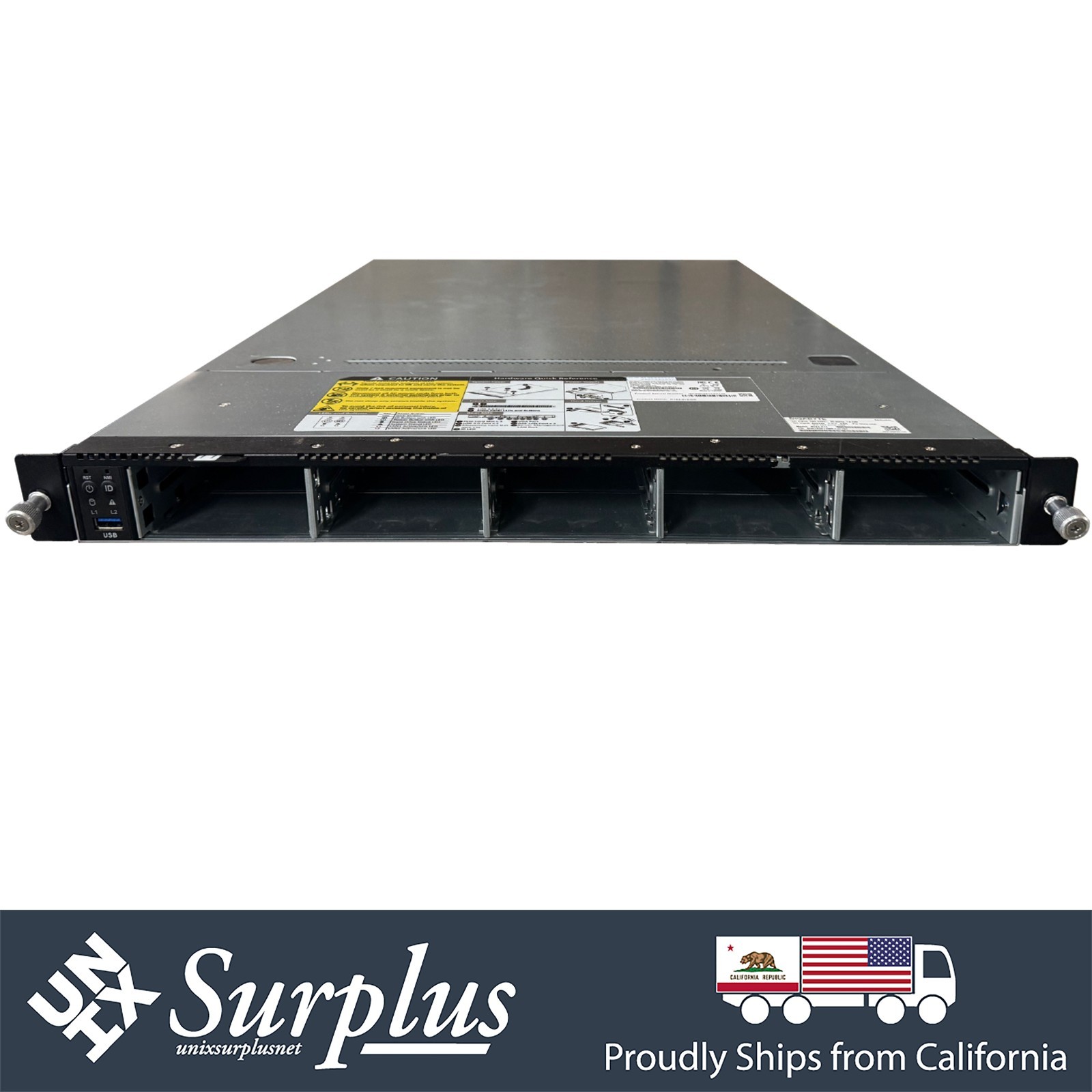 1U NVMe Server AMD EPYC 7642 2.3Ghz 48 Core 10x 2.5″ 2x M.2 Dual 25GB OCP 2.0