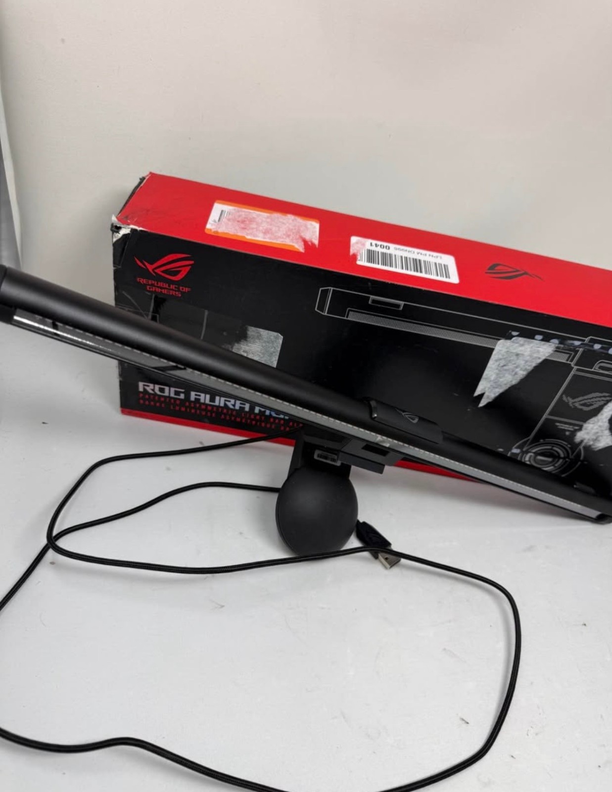 ASUS ROG Aura Monitor Light Bar Dual LED & RGB LED Illuminance 800 lux USB