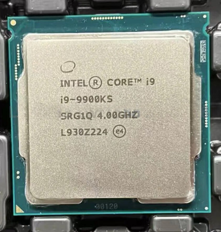 Intel Core i9-9900KS 4.0GHz 8-Cores 16-Threads 16MB LGA1151 SRG1Q CPU processors