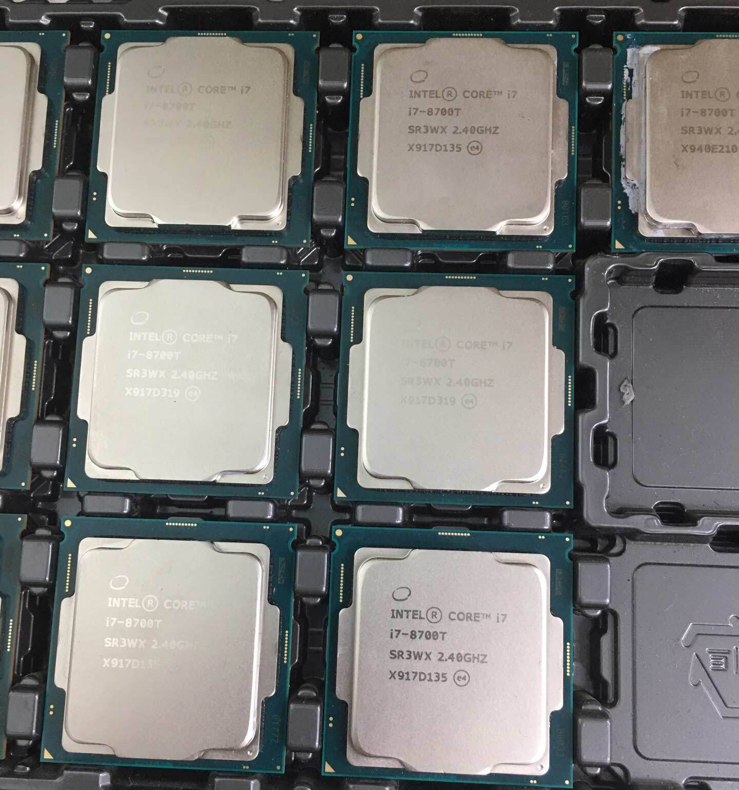 Intel Core i7-8700T SR3WX 6 Core 12 Threads 2.40GHz LGA1151 CPU processor