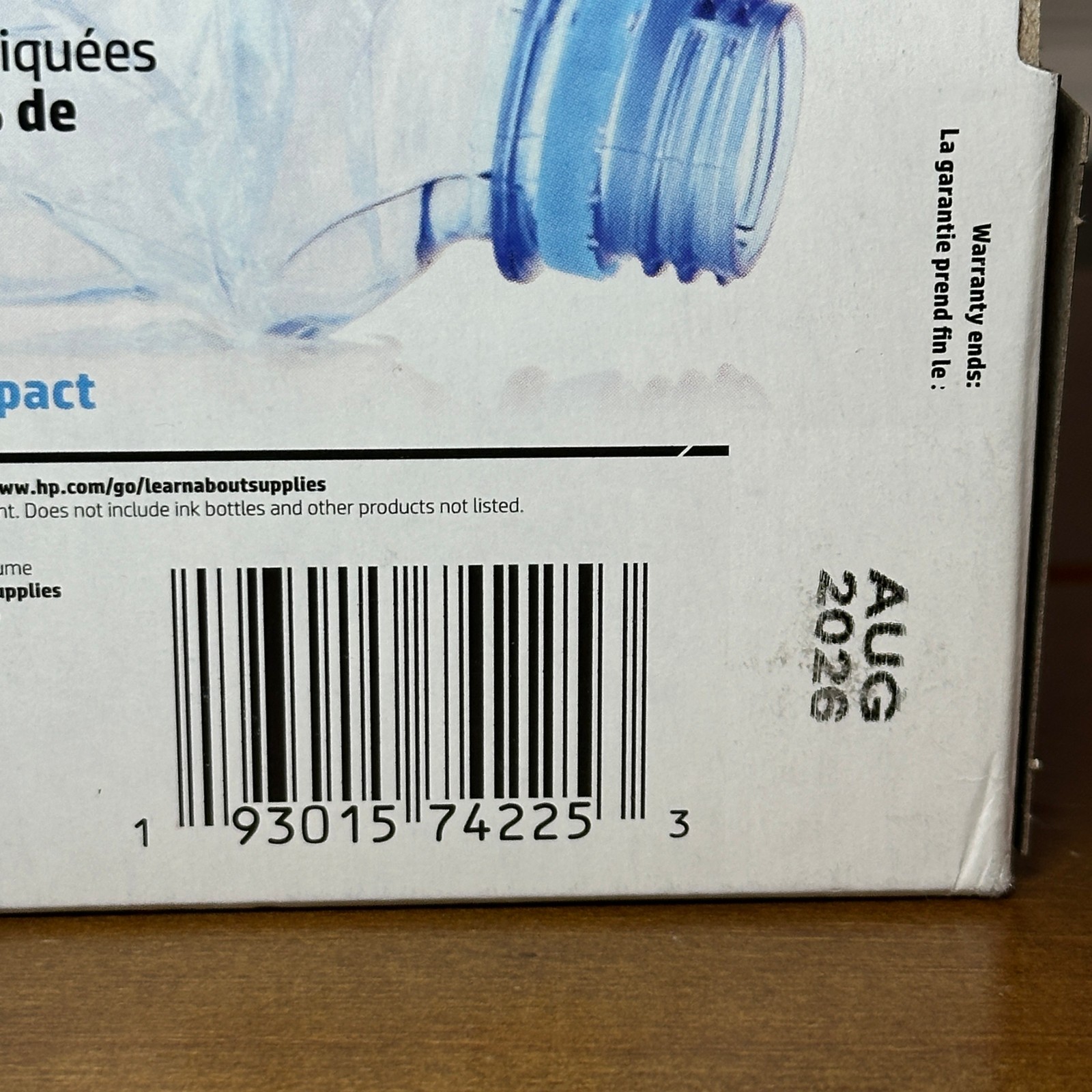 New Genuine HP 962 Color Ink Cartridge Cyan Magenta Yellow Exp: 8/26