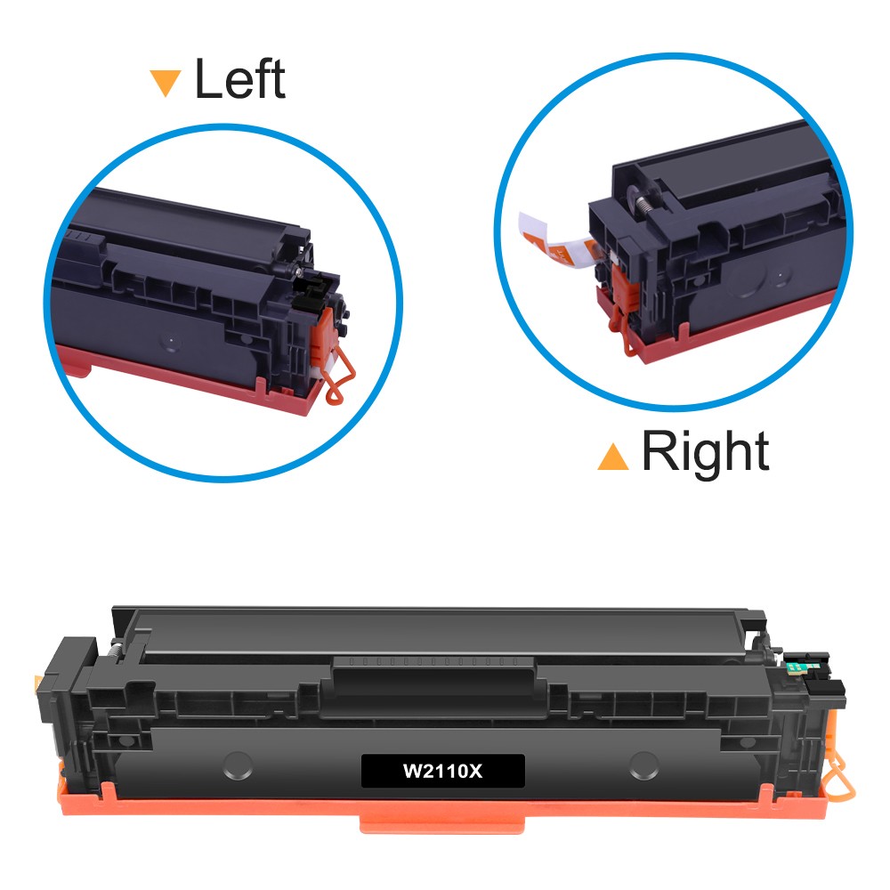 With Chip 206X Toner fits For HP 206X Color Laserjet Pro M283fdw M283cdw M255dw