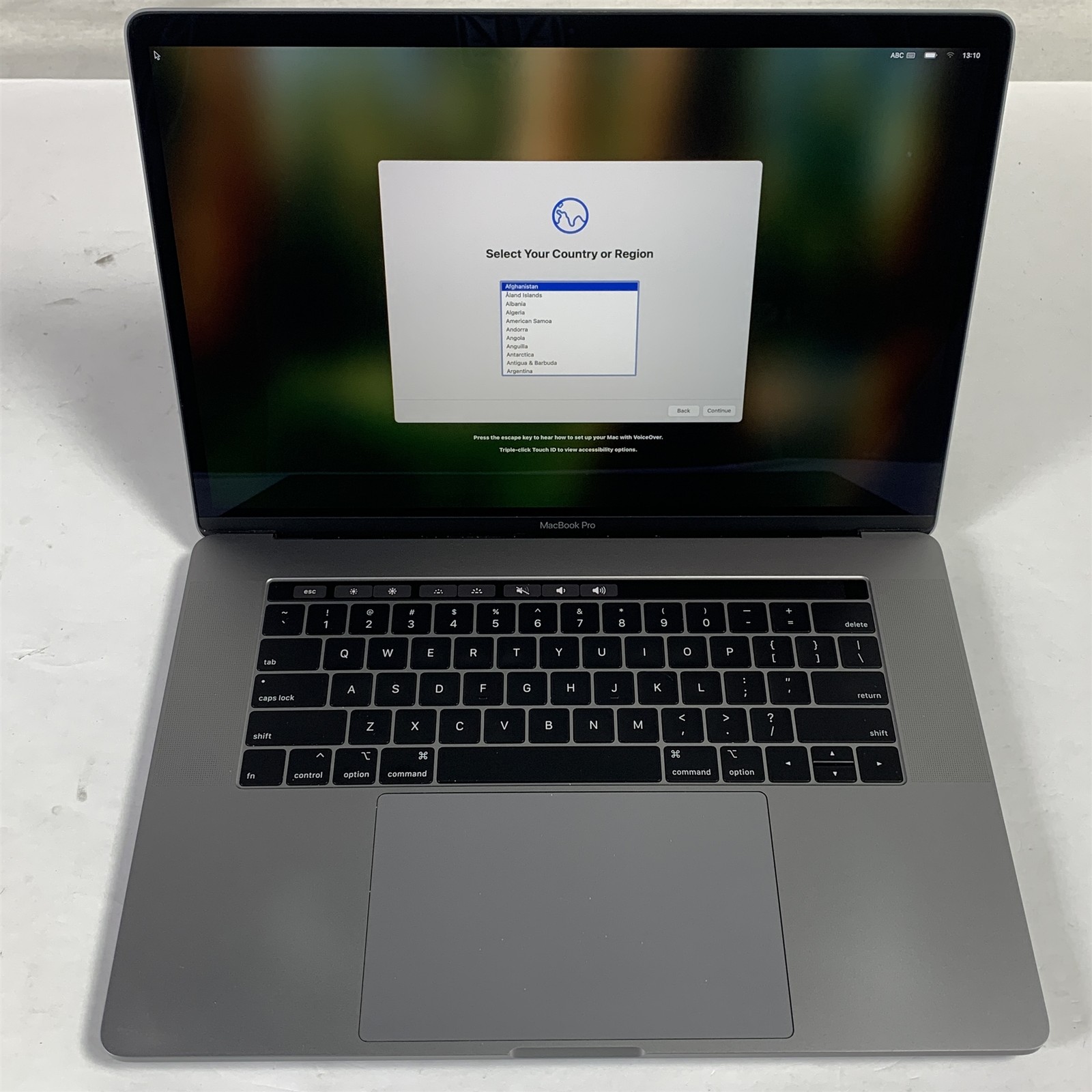 Apple MacBook Pro A1990 15″ 2019 Laptop Oct Core i9-9980HK 2.4GHz 16GB 500GB SSD