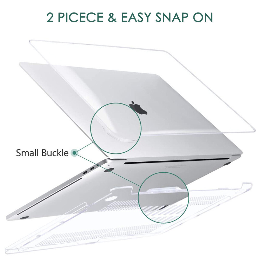 Rubberized Hard Case Shell +Keyboard Cover+LCD Film For MacBook Air Pro 13″