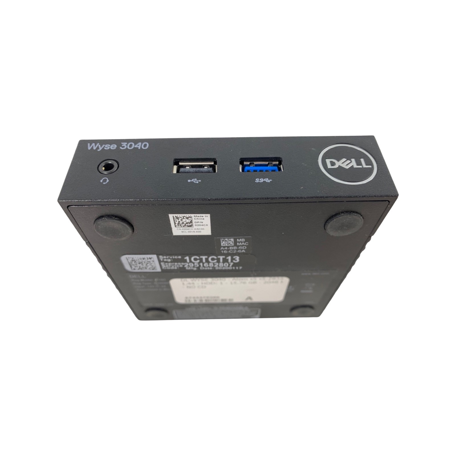 Dell Wyse 3040 Thin Client Intel Atom X5-Z8350 2GB RAM 16GB Thin OS WiFi 0PC9K3