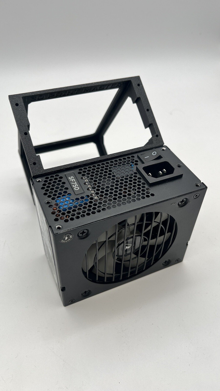 SFX PSU Side Mounting Bracket for PC Case/DiY – Custom Made for Corsair 750 Watt