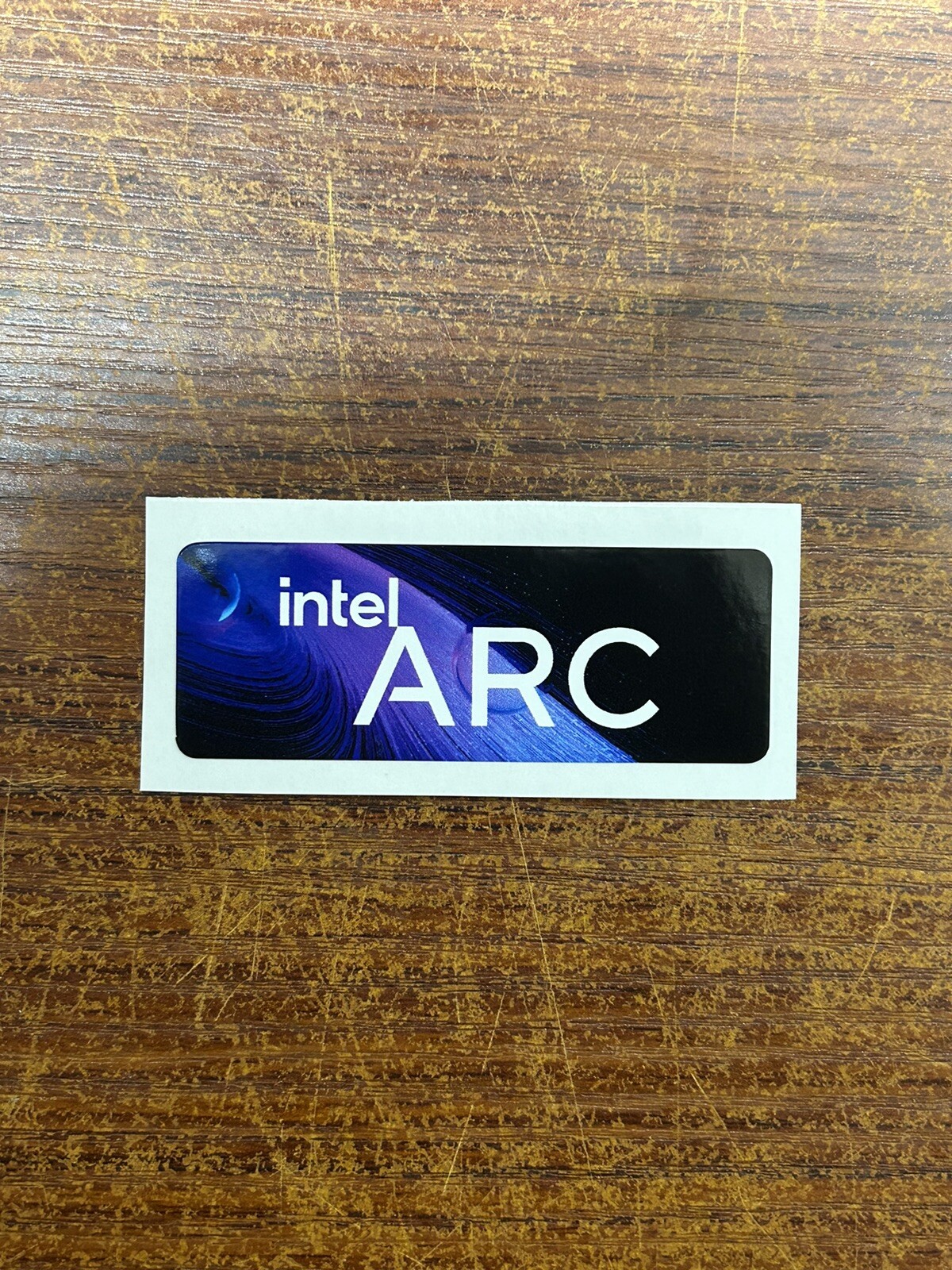 1x Intel ARC Graphics Desktop / Laptop sticker label (NEW)