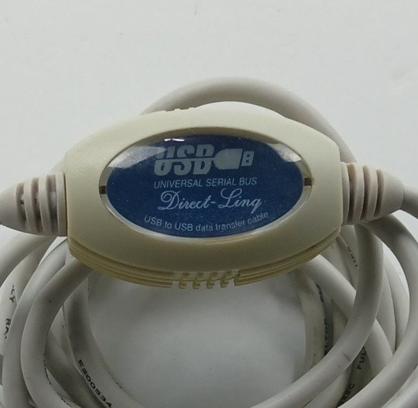 BF-100C USB Link Cable Direct PC to PC Transfer Data Vintage – Win 98 ME 2000 XP