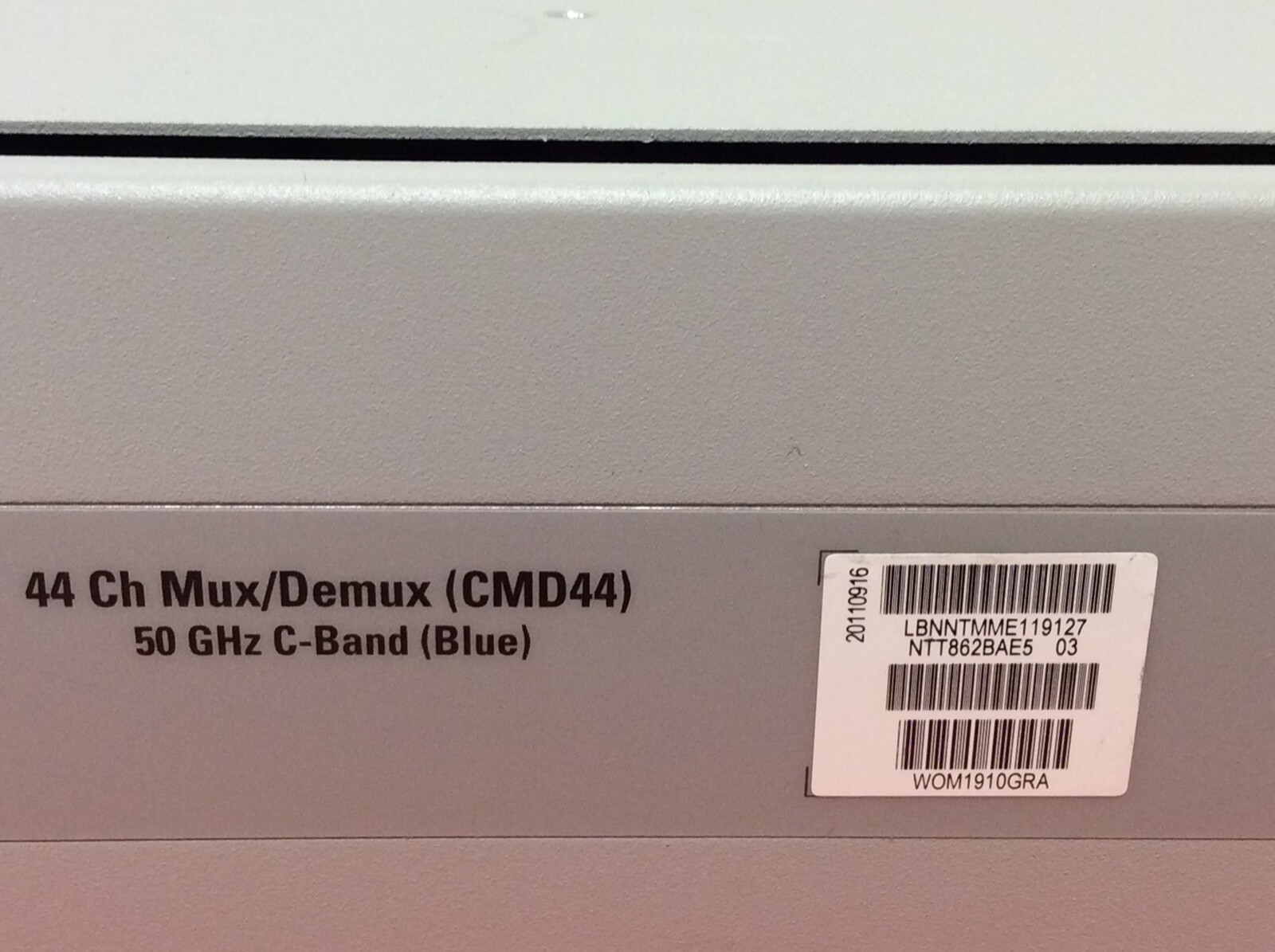 NORTEL CMD44 44 channel Mux DeMux 50Ghz C-Band Blue or Red Buyer choice