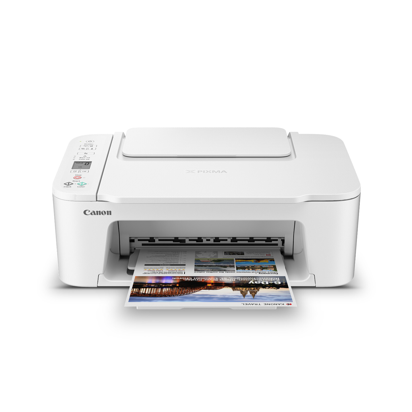 New Canon 3722 (3522) Wireless Printer-Copy-Scan-5×5 Photo-On Sale-Back School