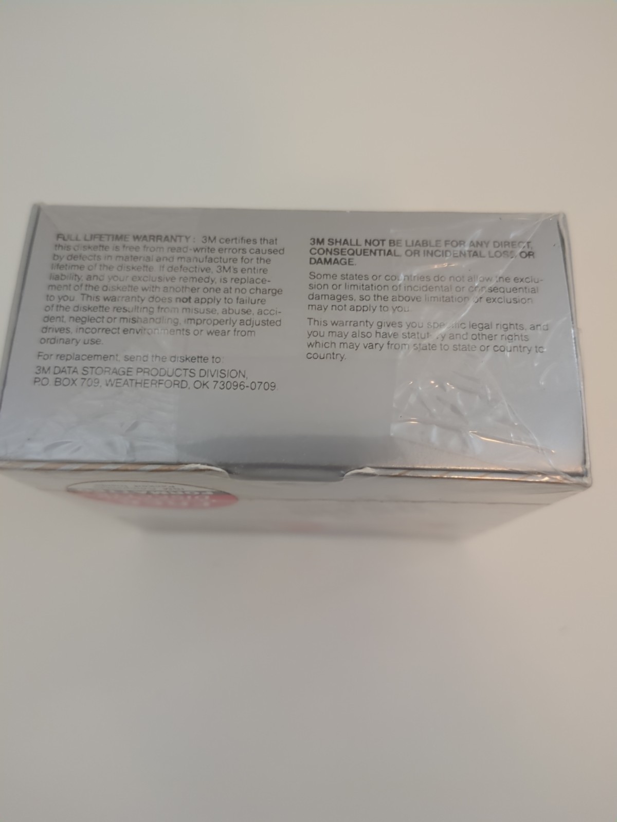 3M 3.25″ Diskettes 10 PACK – IBM formatted Double Sided High Density New Sealed