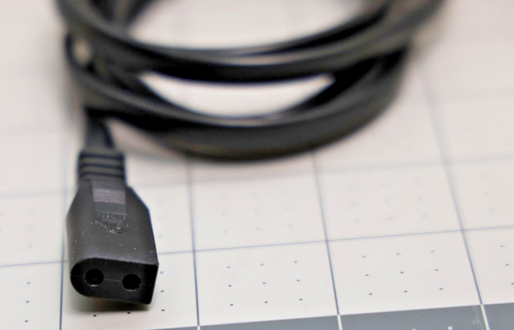 SONY AC Wall Wire Cord for Electronic Devices 2 Prong TV Boombox Speaker Reciver