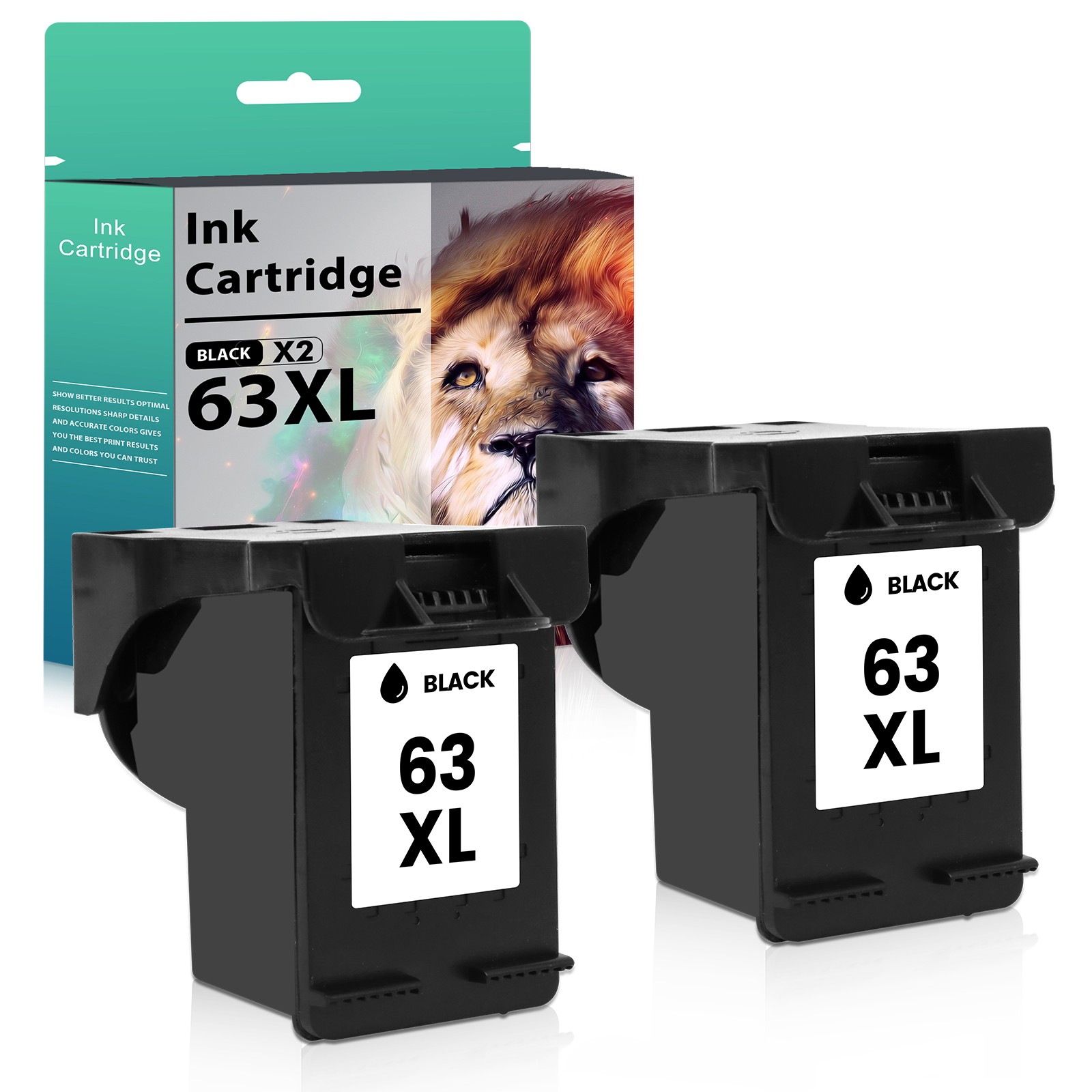 63XL 63XXL Ink Cartridge For HP Officejet 5258 5255 5252 5260 5212 4650 3830 LOT