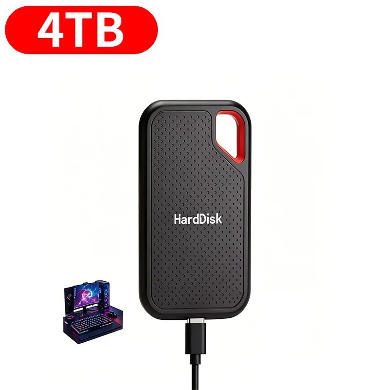 4TB External SSD hard drive & Disk