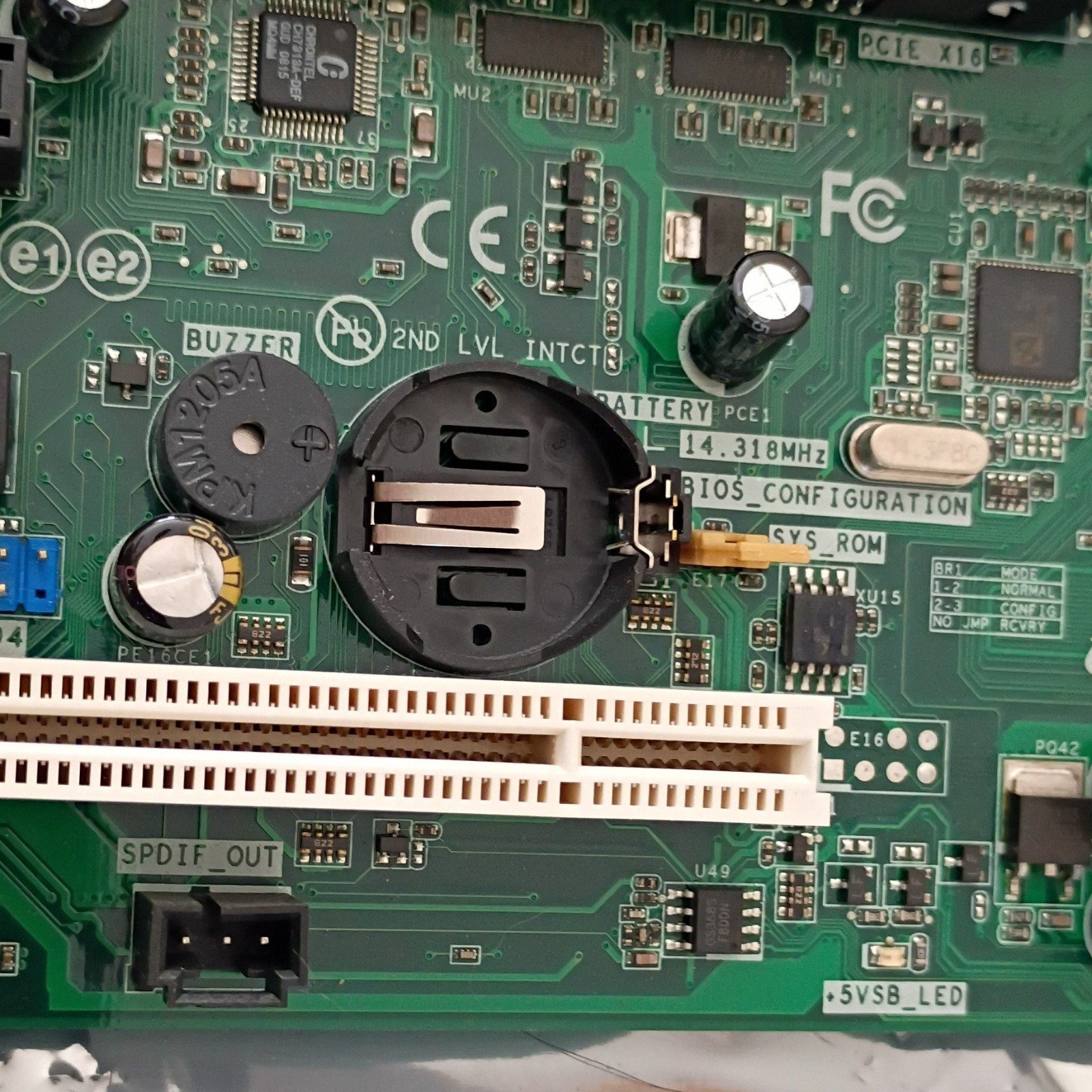 Intel ATX Motherboard DDR3 4 Slots On-Board Audio with CPU Cooler