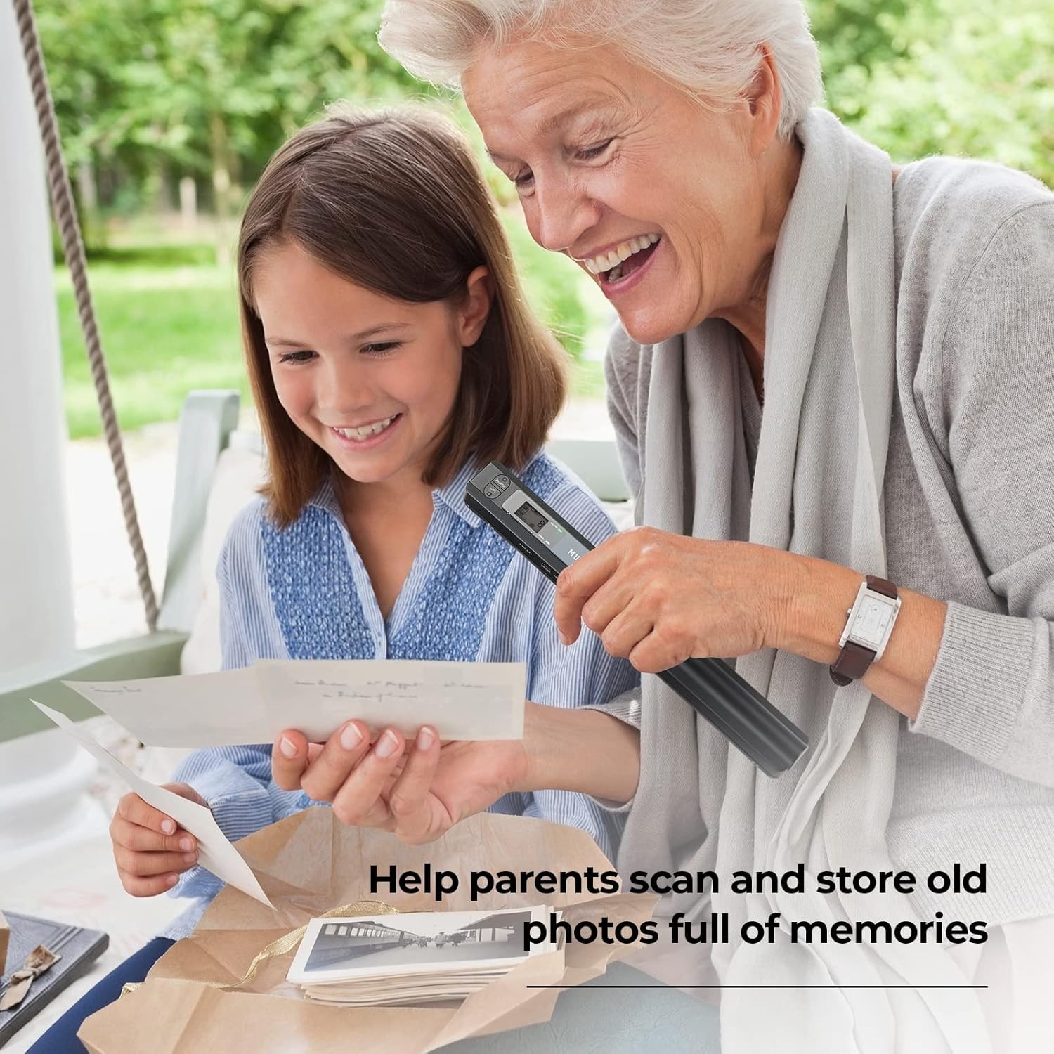 Easy-to-Use Wireless Scanner: Capture Photos and Documents in 900 DPI