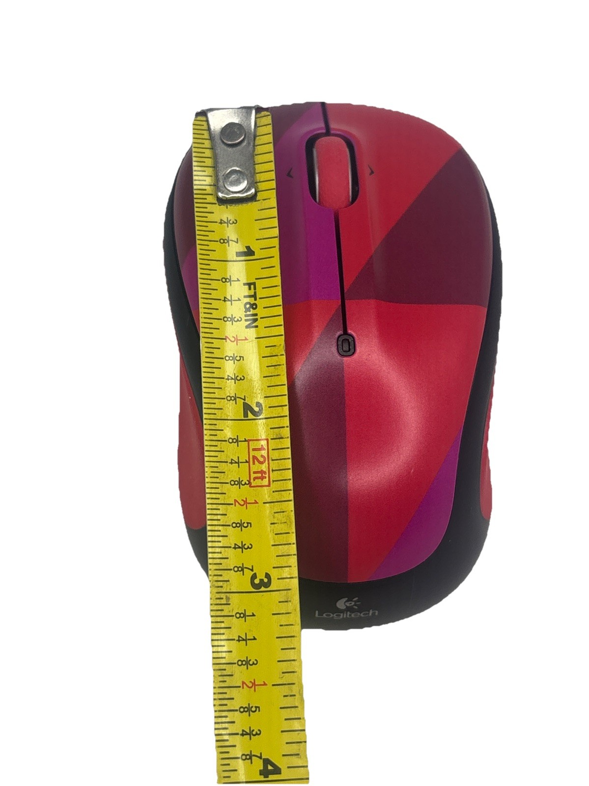 Logitech Wireless Mouse M325C Collection Red And Black Uses 1 AA Battery
