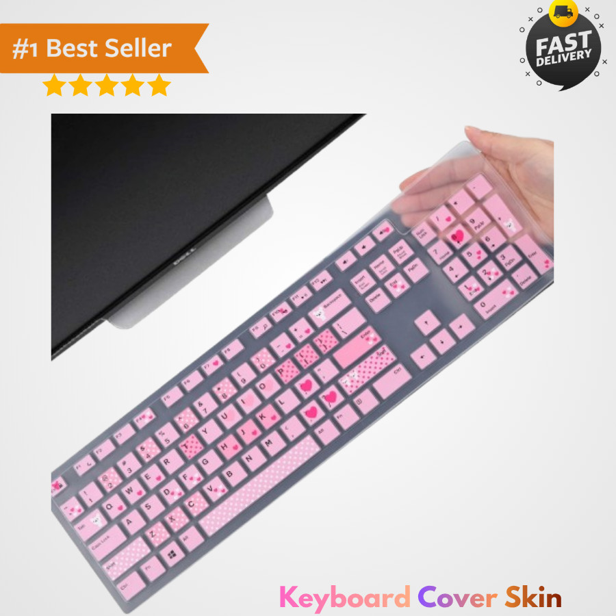 Keyboard Covers for Dell KM636 KB216 Wireless Wired Keyboards, Dell Optiplex …