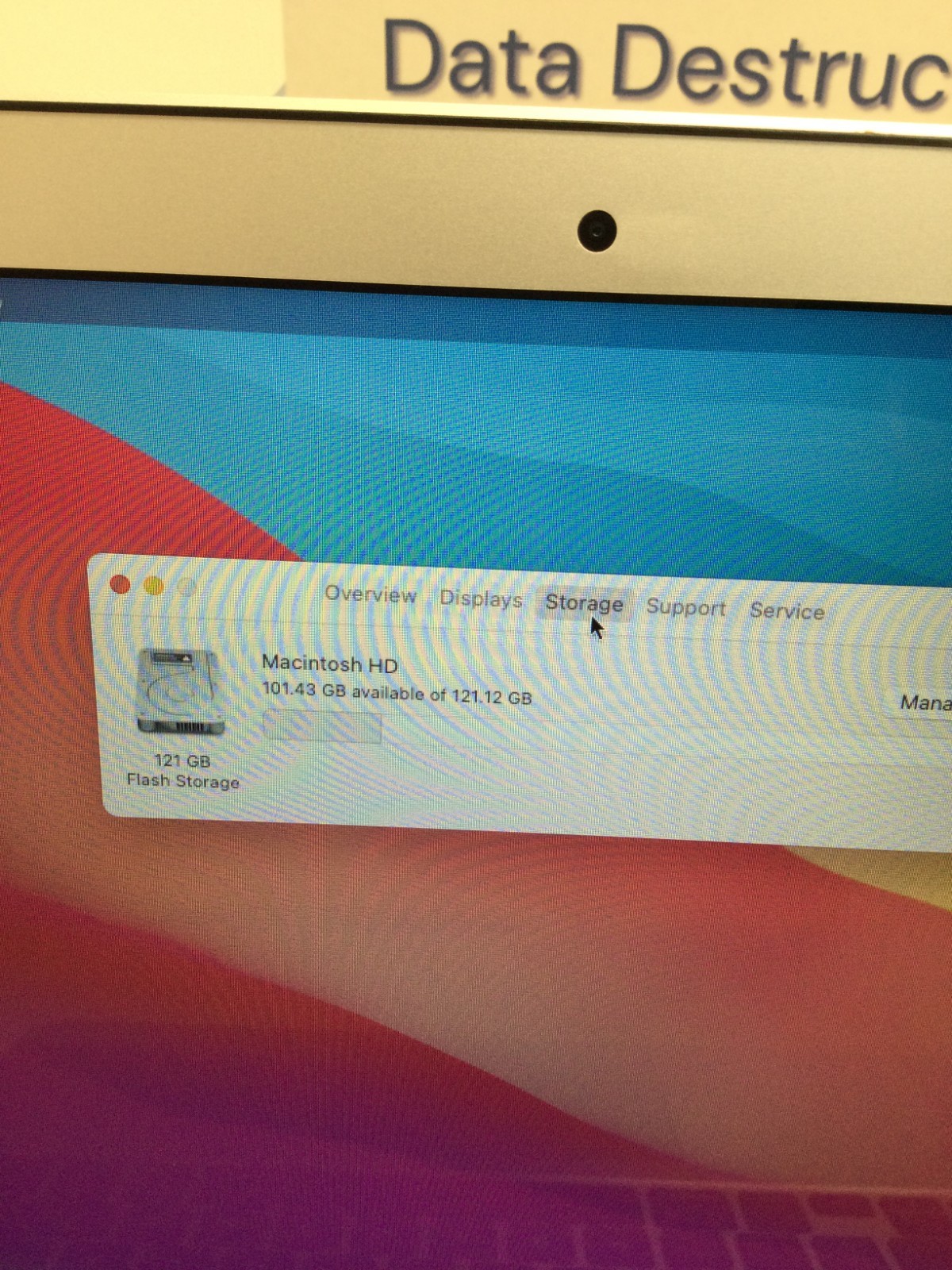 Apple MacBook Air 13.3″ 128 GB SSD, Intel Core i5 5th Gen., 1.6 GHz, 4 GB RAM