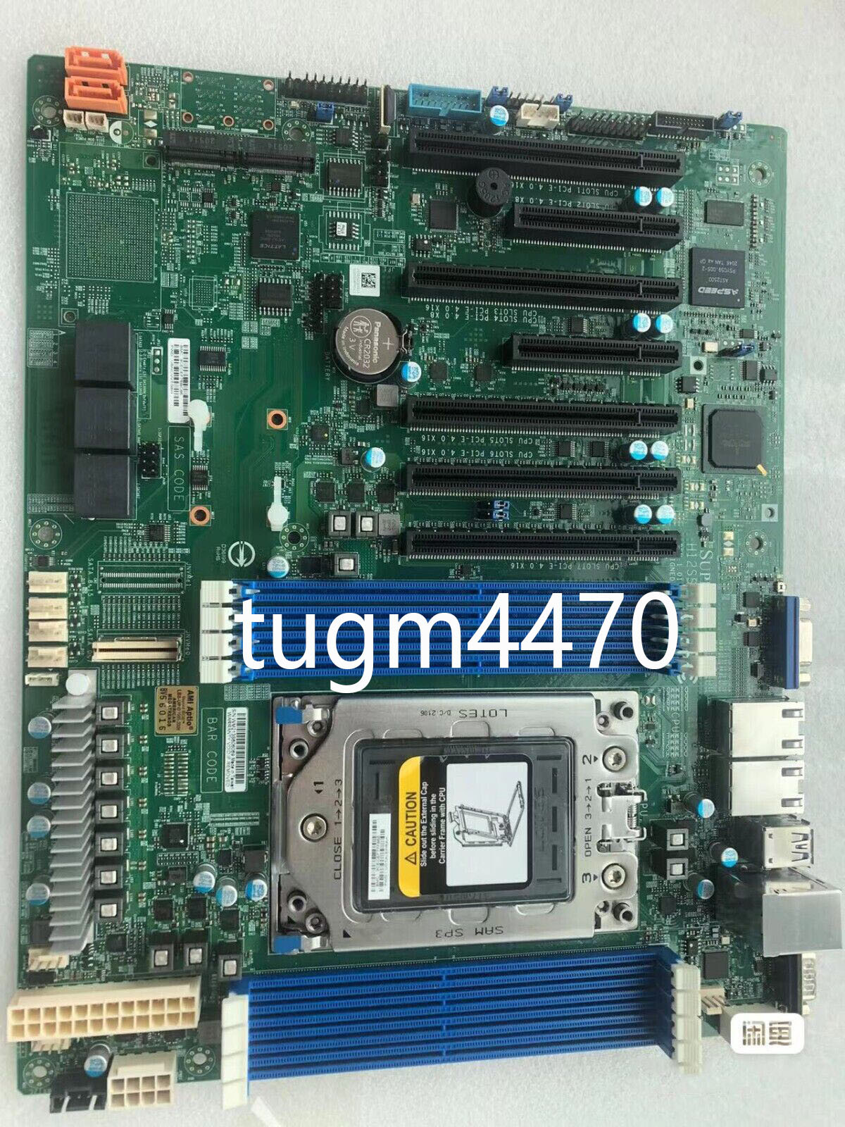 Supermicro H12ssl-i REV1.10 for AMD epyc 7002/7003 series server motherboard