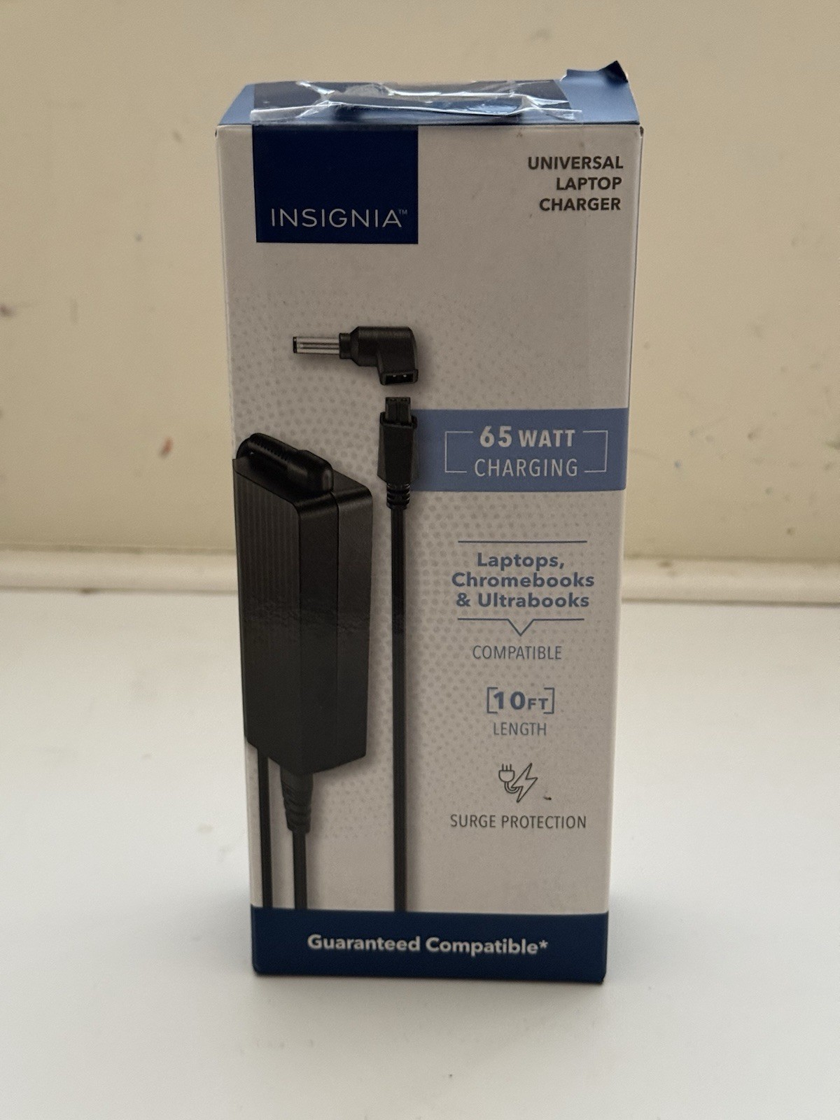 65W Universal Laptop Charger w/ Multiple Tips – HP Dell Lenovo ASUS Acer – NEW