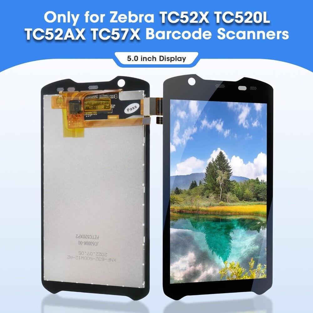 TC52X LCD Screen with Touch Digitizer for Zebra TC52X TC520L TC52AX TC57X USA