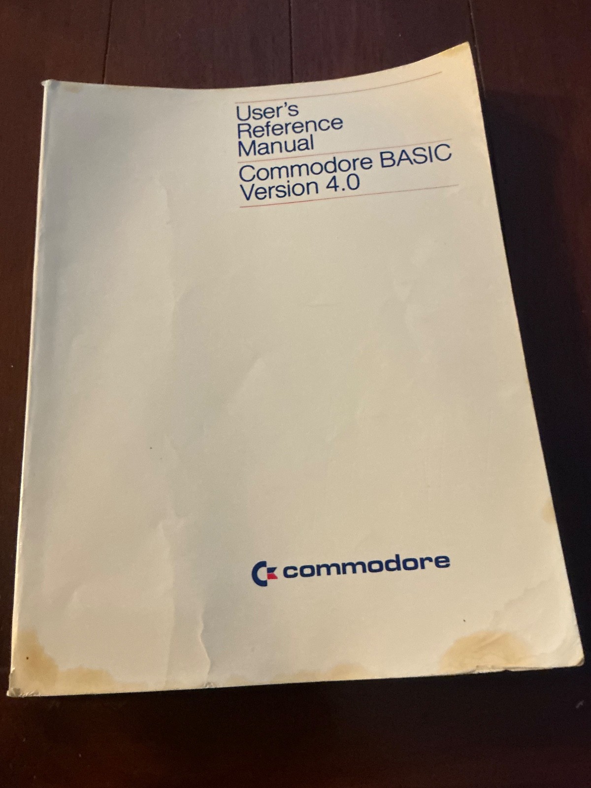 VTG USER’S REFERENCE MANUAL COMMODORE BASIC VERSION 1982