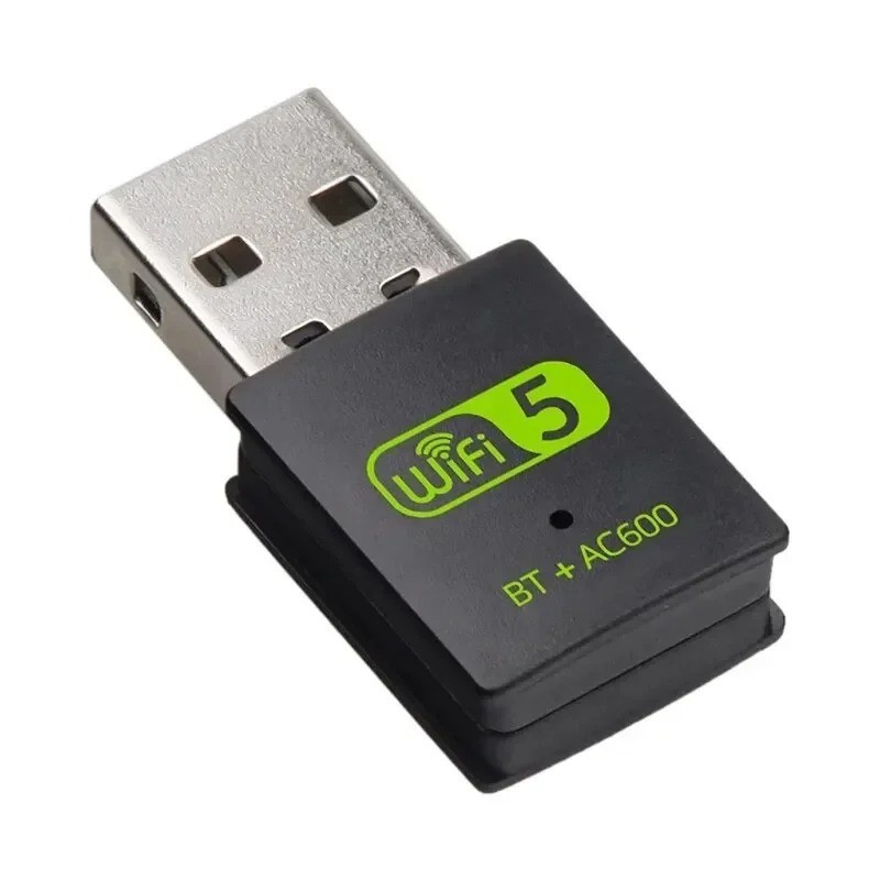 AC600 USB WiFi Adapter Bluetooth 5.0 Dual Band 2.4G 5G for PC Laptop Driver