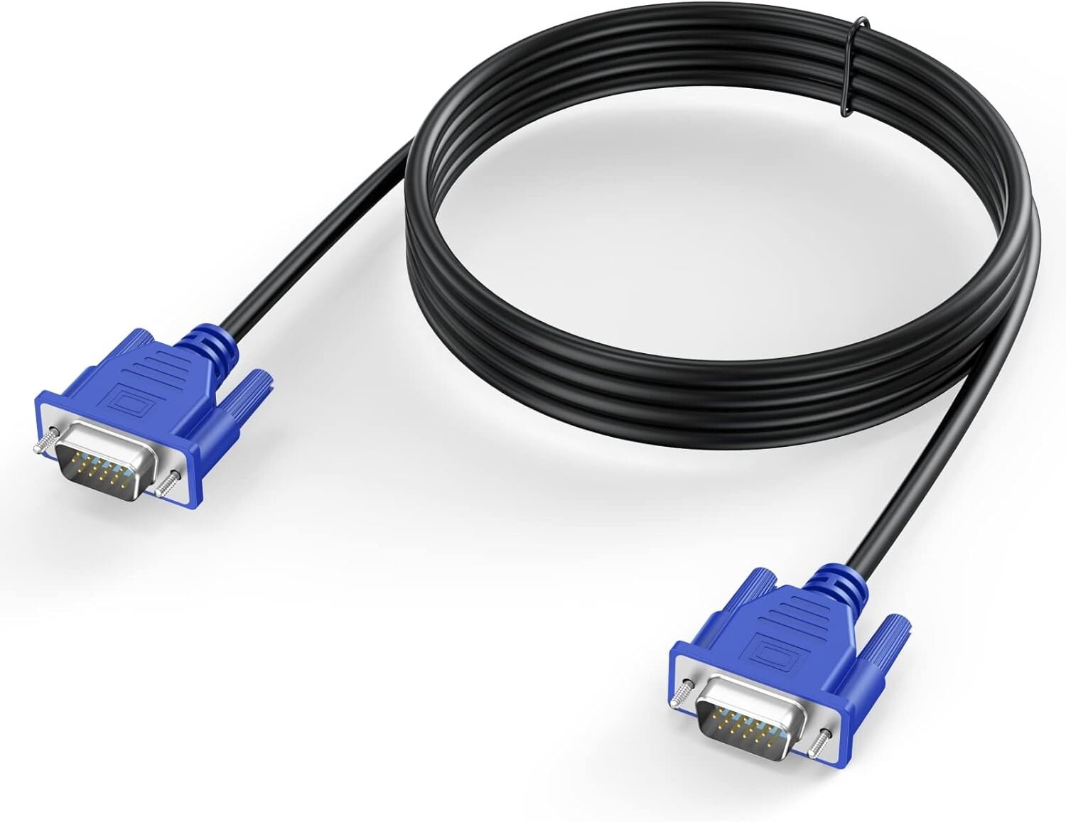 1.5M 15 PIN VGA TO VGA Cable For LED LCD TV Monitor PC projector USB DOCK HDTV