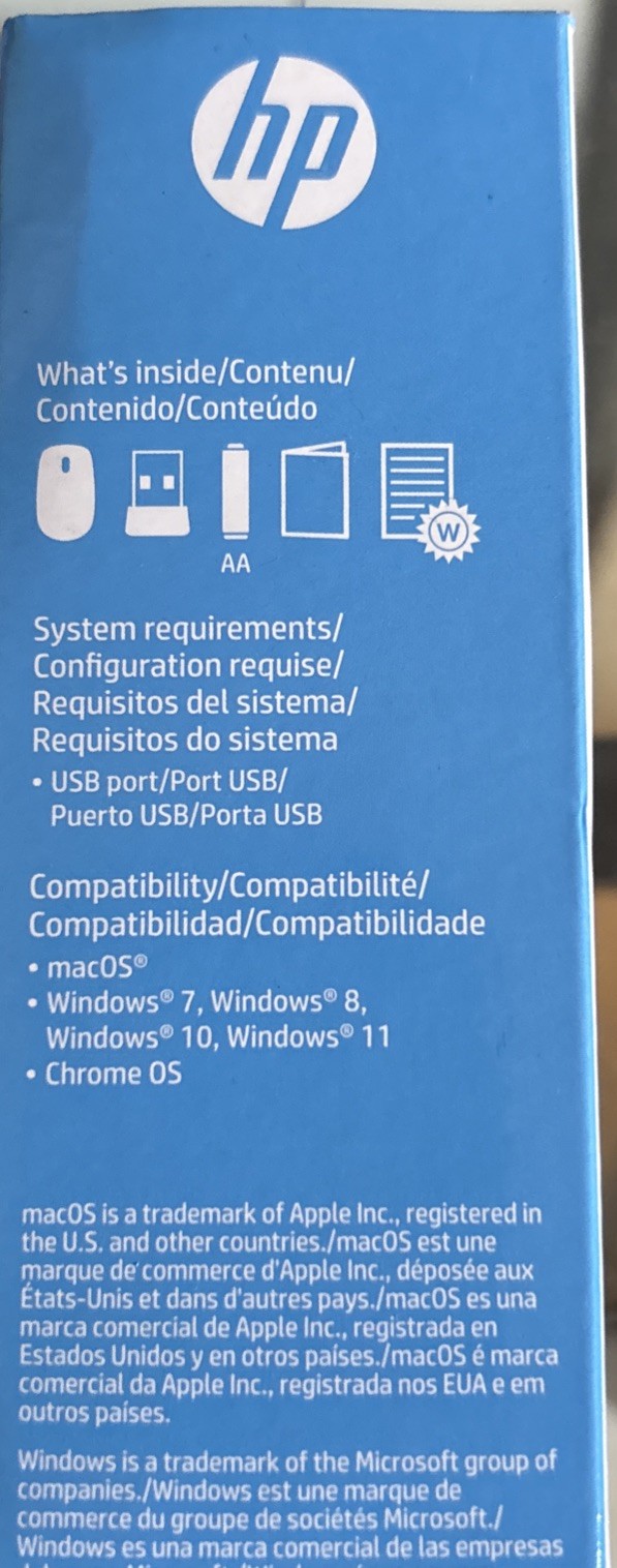 HP X3000 G3 Wireless Mouse